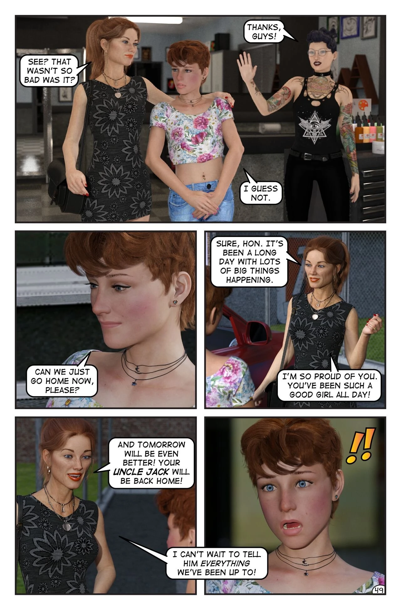 Erin! / Aaron porn comic picture 49