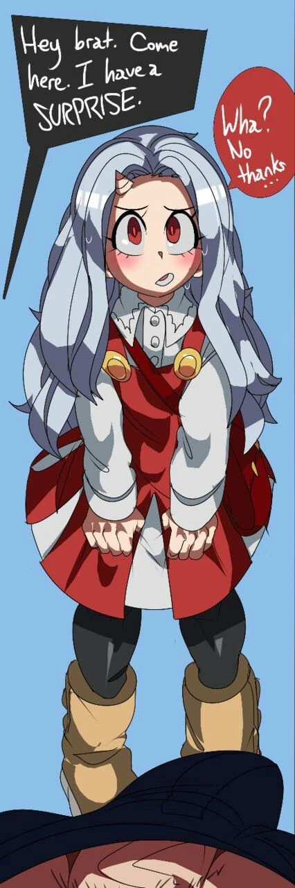 Eri's Surprise porn comic picture 1