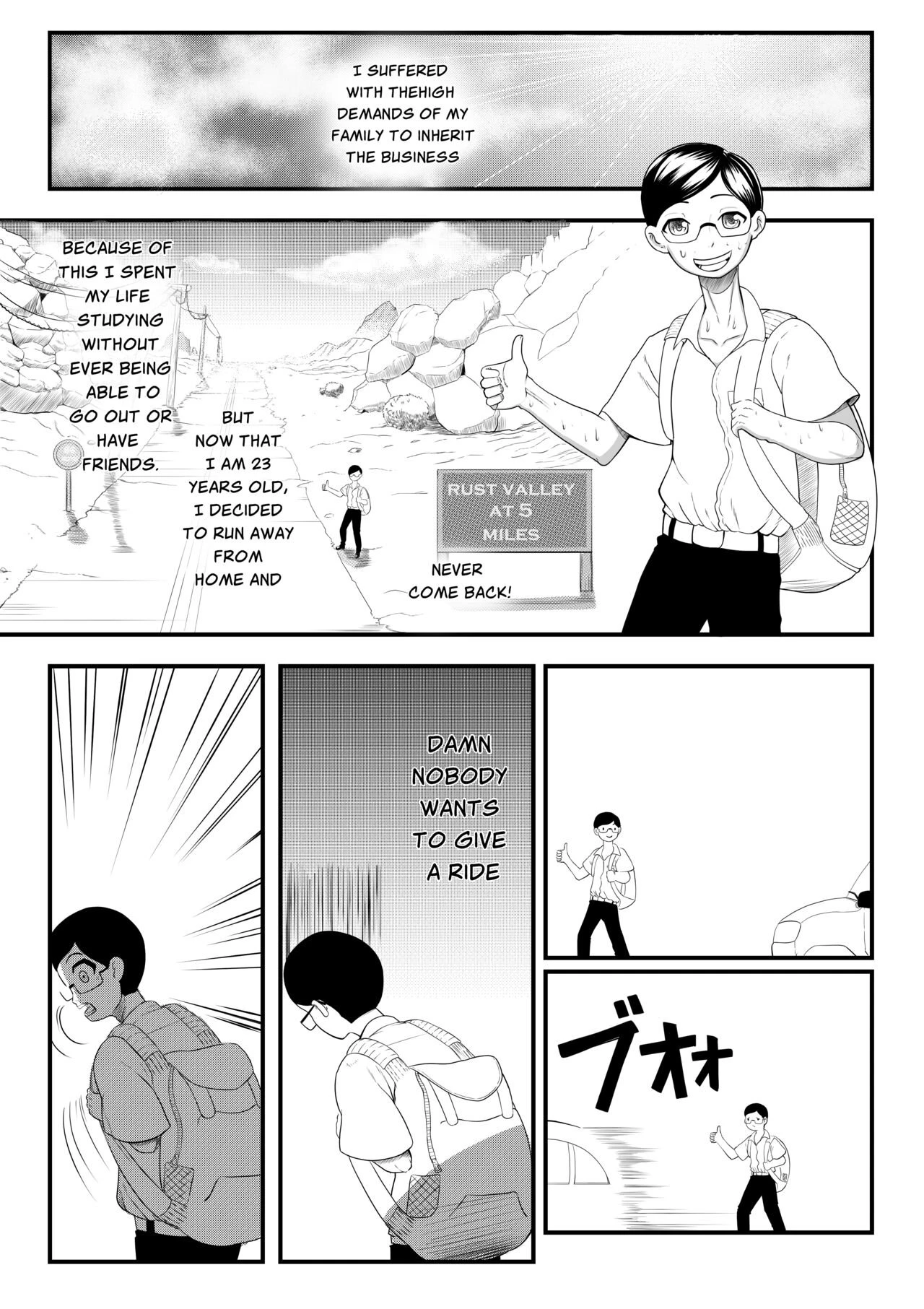 Ero Trucker porn comic picture 2