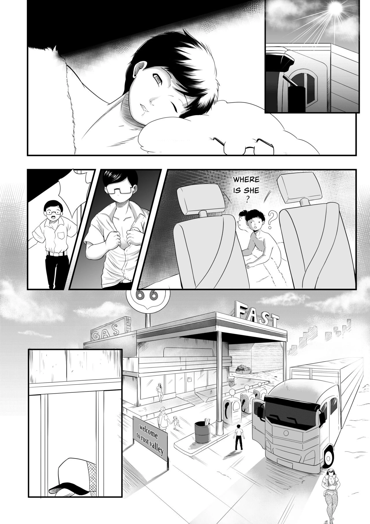 Ero Trucker porn comic picture 21