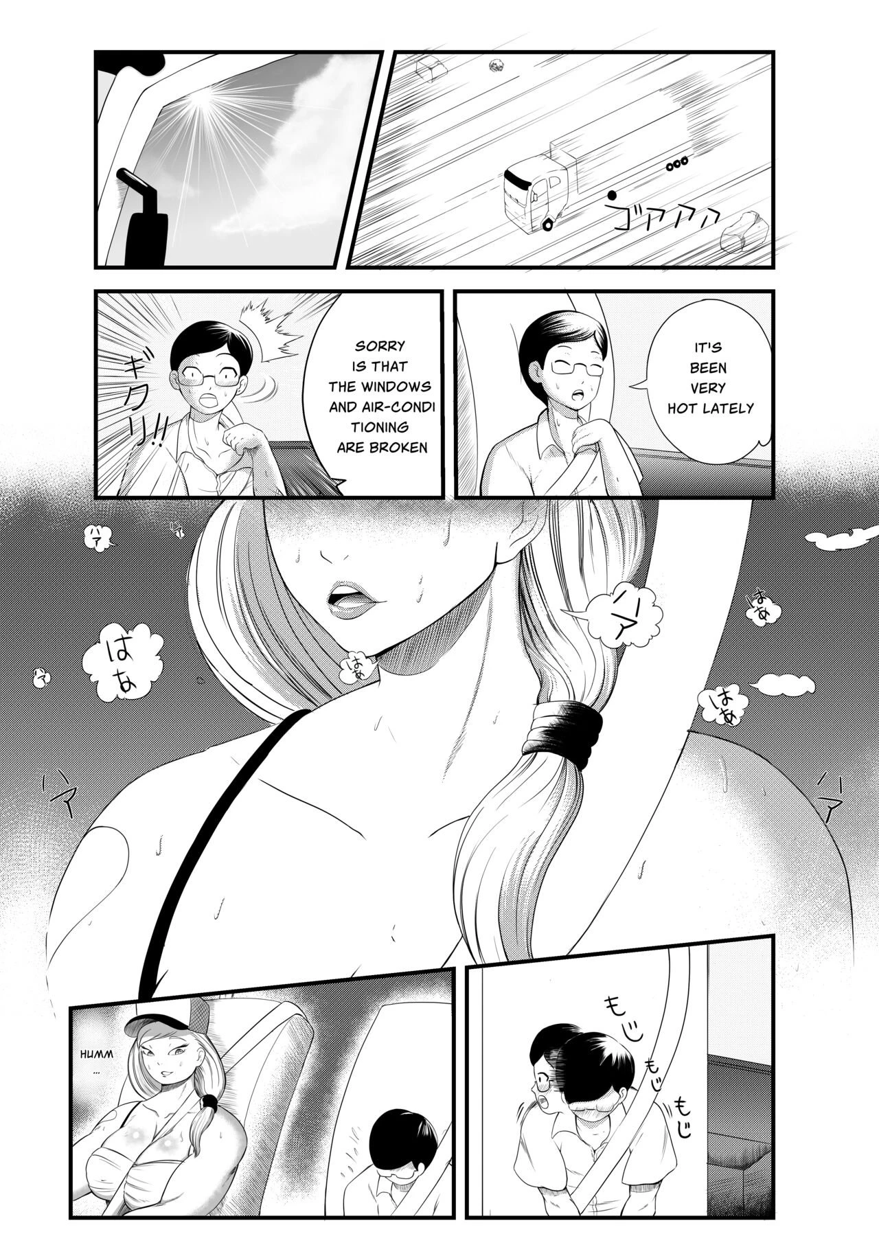 Ero Trucker porn comic picture 5