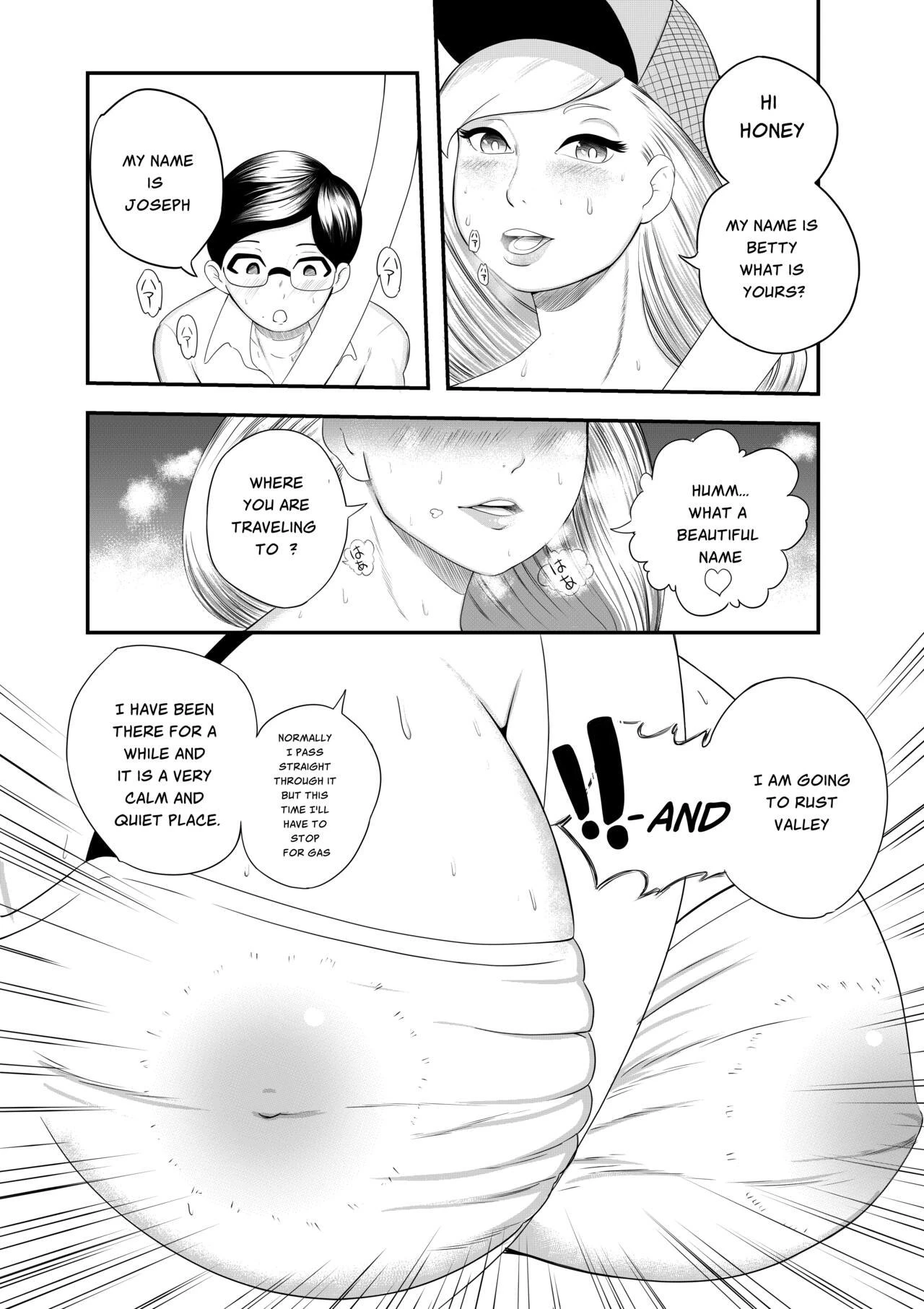 Ero Trucker porn comic picture 6