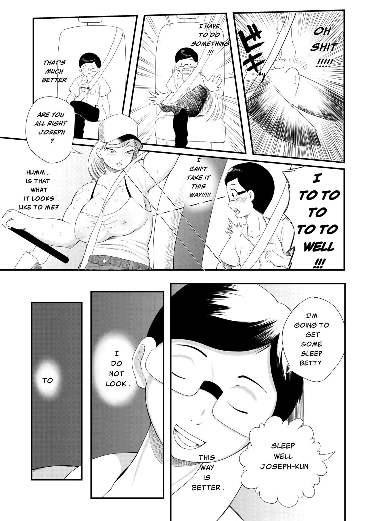 Ero Trucker porn comic picture 7