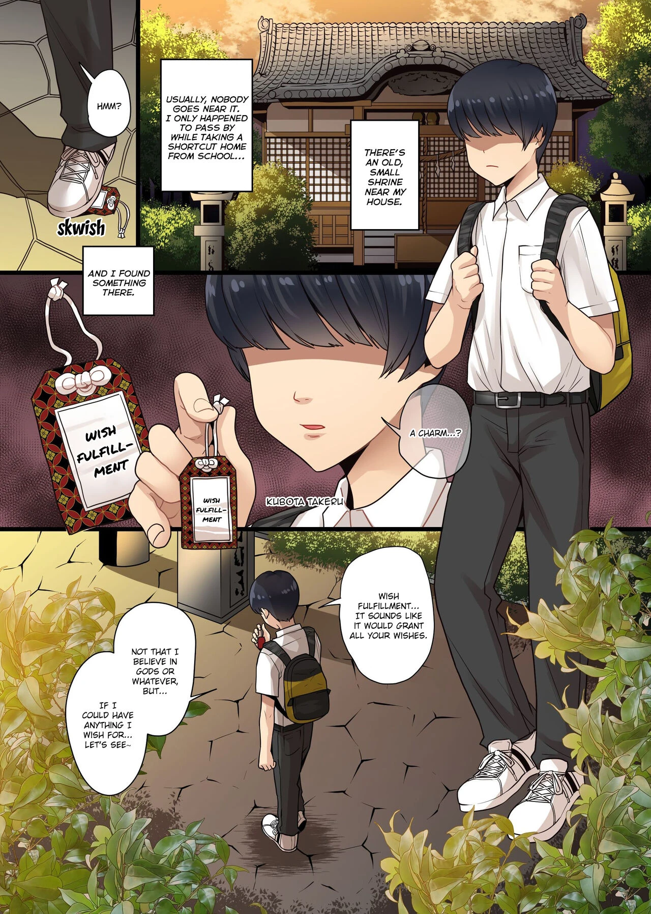 Eroi Negai ga Kanaimasu! Genjitsu Settei ga Kaerechau Omamori de Class no Bakunyuu mo Tannin no Kentsuana mo Gal mo Gakuenchuu no Joshi o Zenin Onaho-ka porn comic picture 3