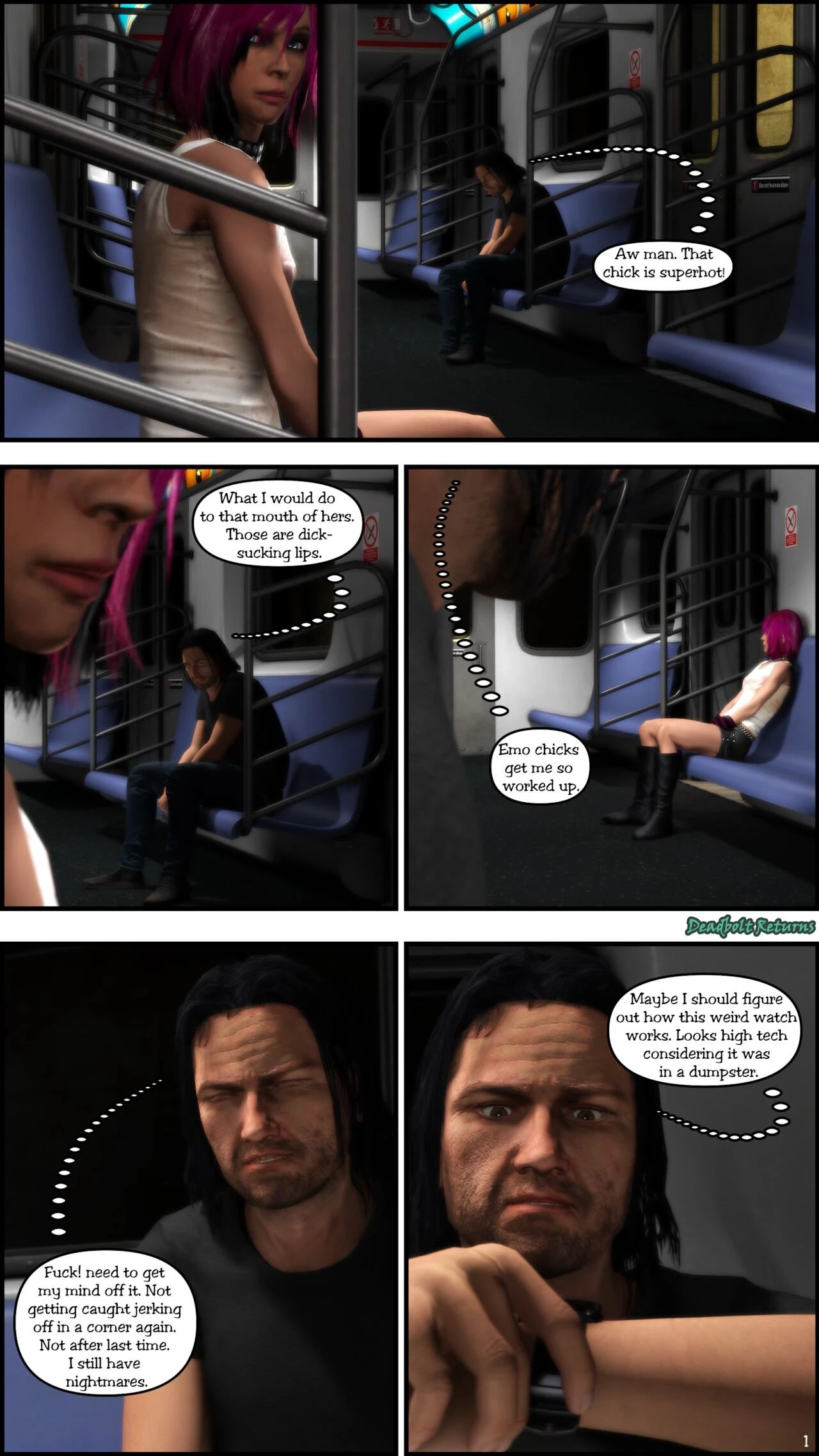 Erotech: Time Break porn comic picture 2