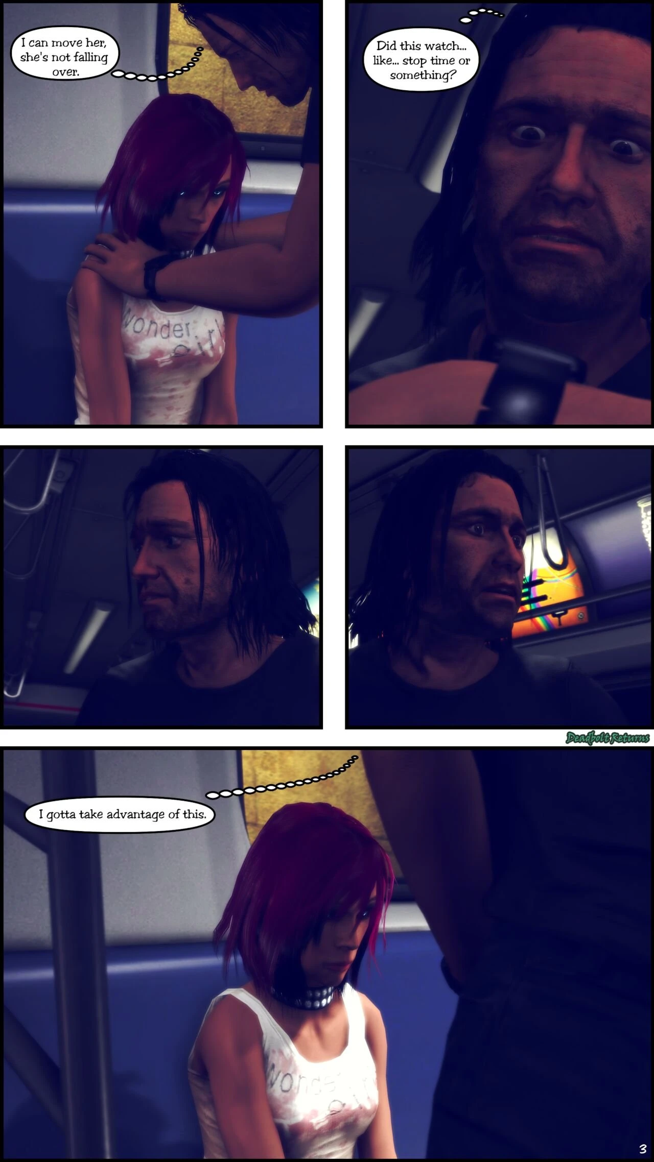 Erotech: Time Break porn comic picture 4