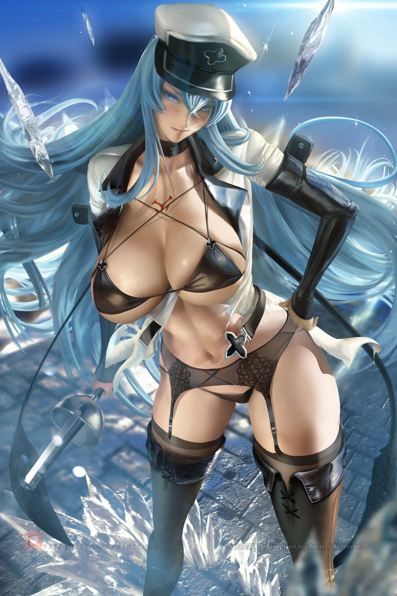 Esdeath (Akame ga Kill) porn comic picture 199