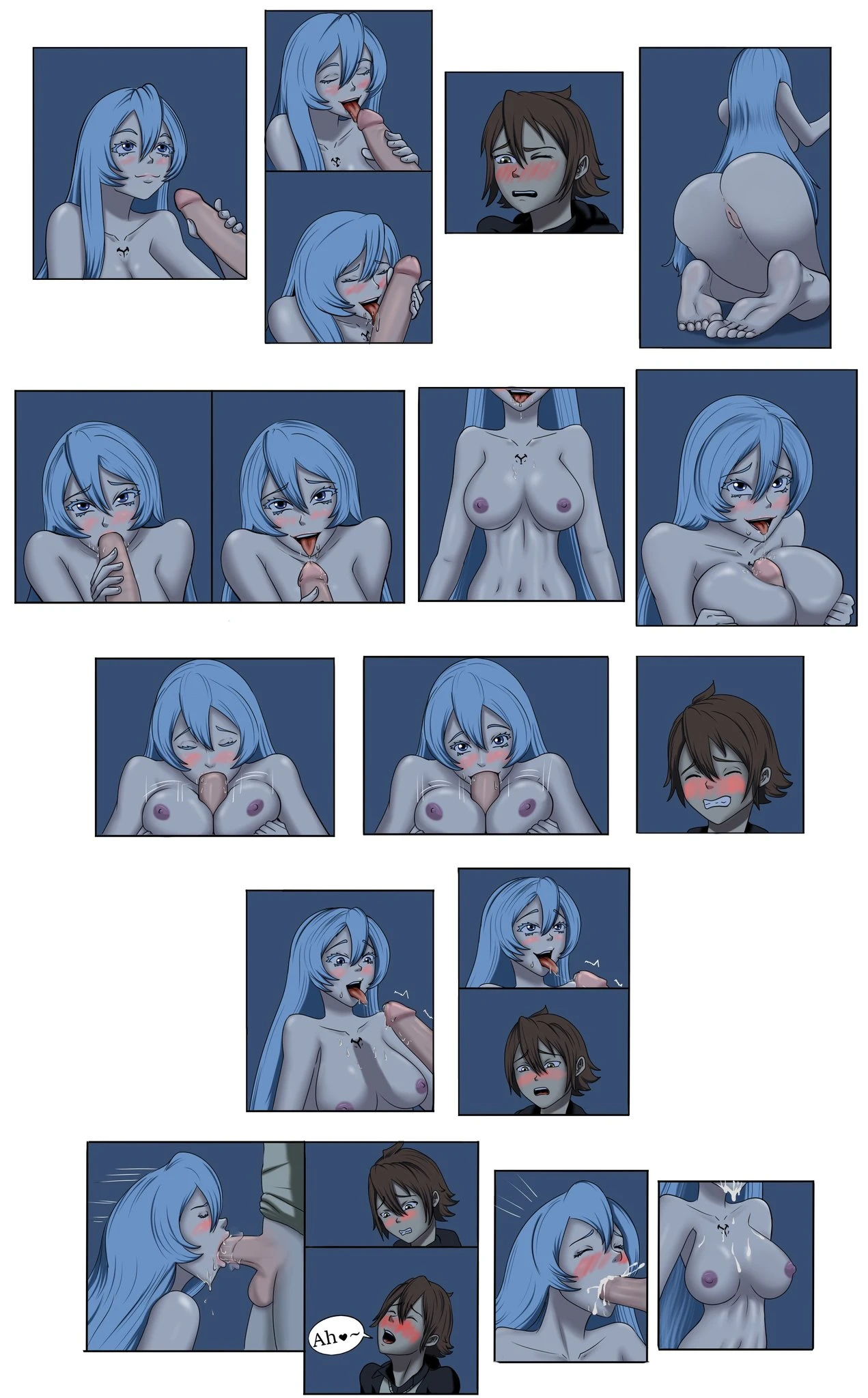 Esdeath (Akame ga Kill) porn comic picture 228