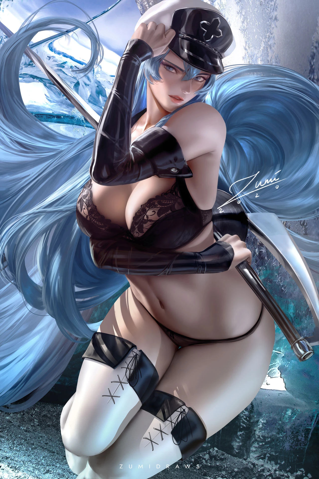 Esdeath (Akame ga Kill) porn comic picture 37