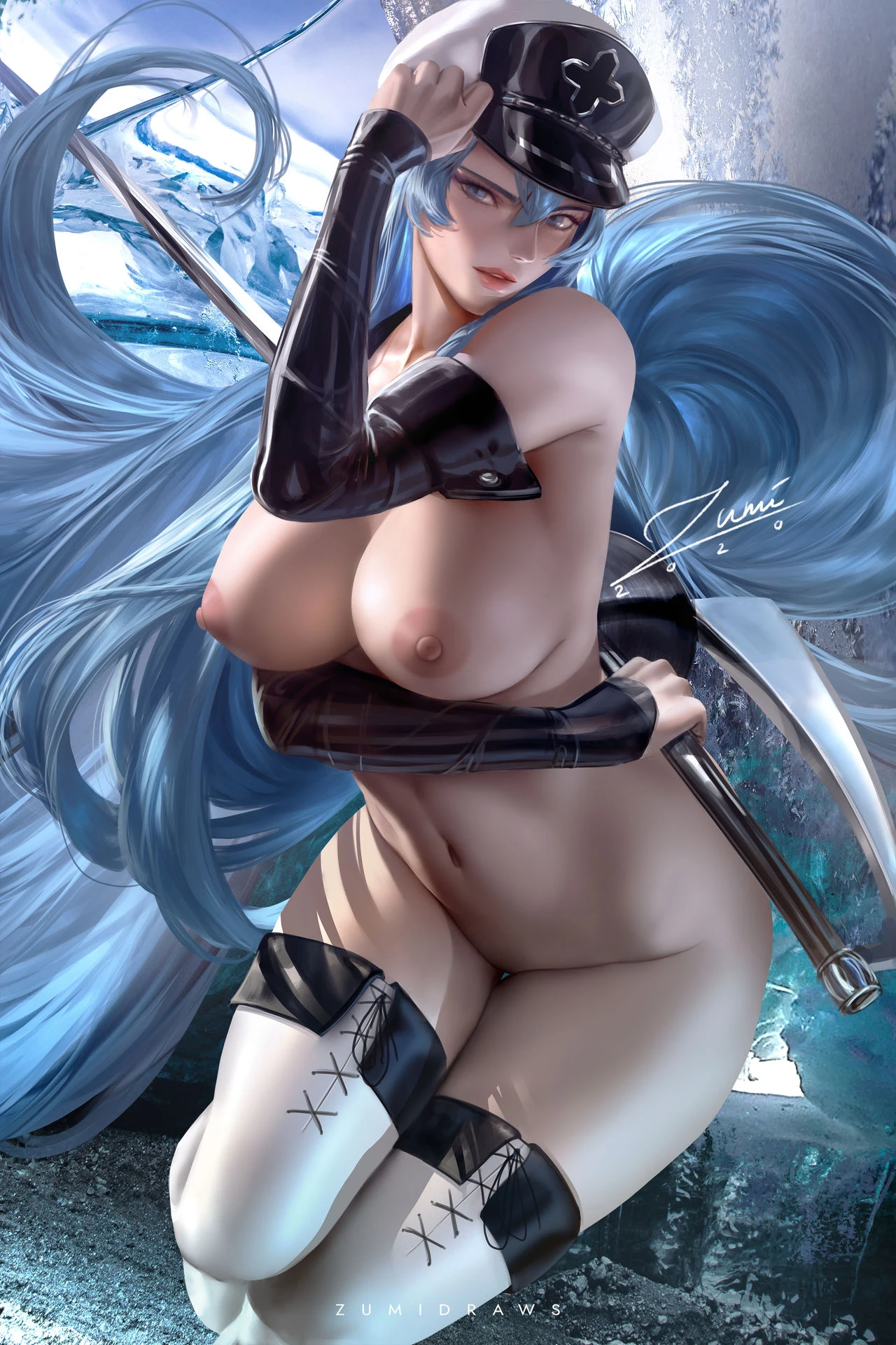 Esdeath (Akame ga Kill) porn comic picture 38