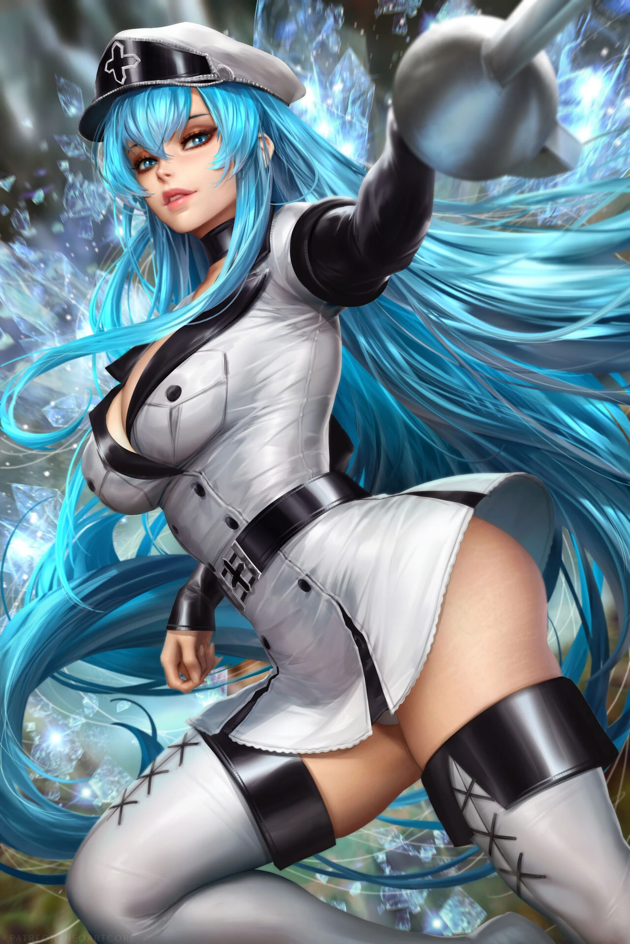 Esdeath (Akame ga Kill) porn comic picture 76