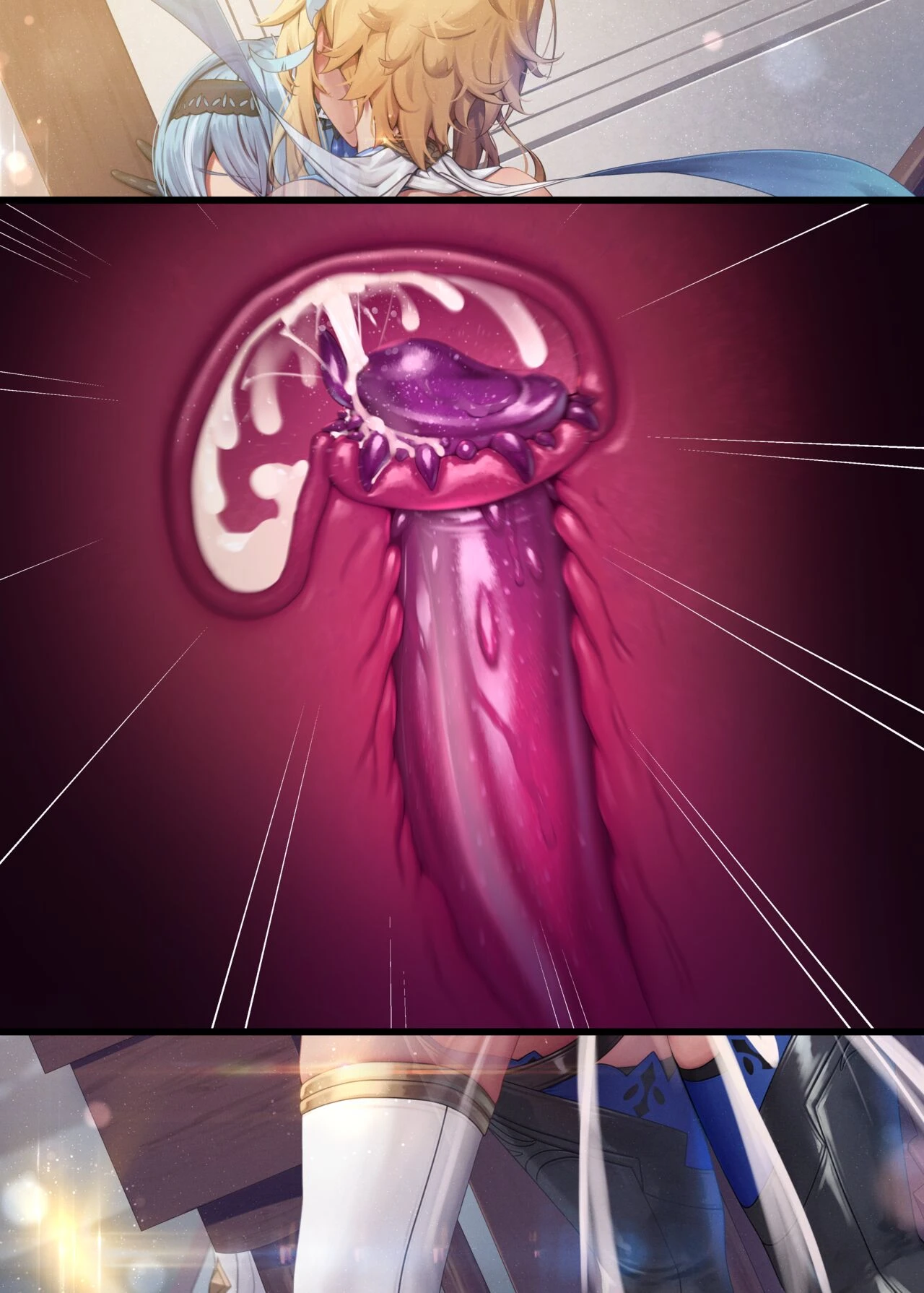 Eula + Traveler porn comic picture 21