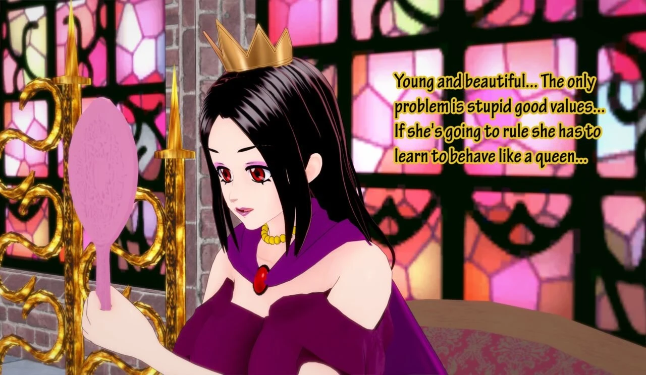 Evil princesses: Snowblack porn comic picture 4