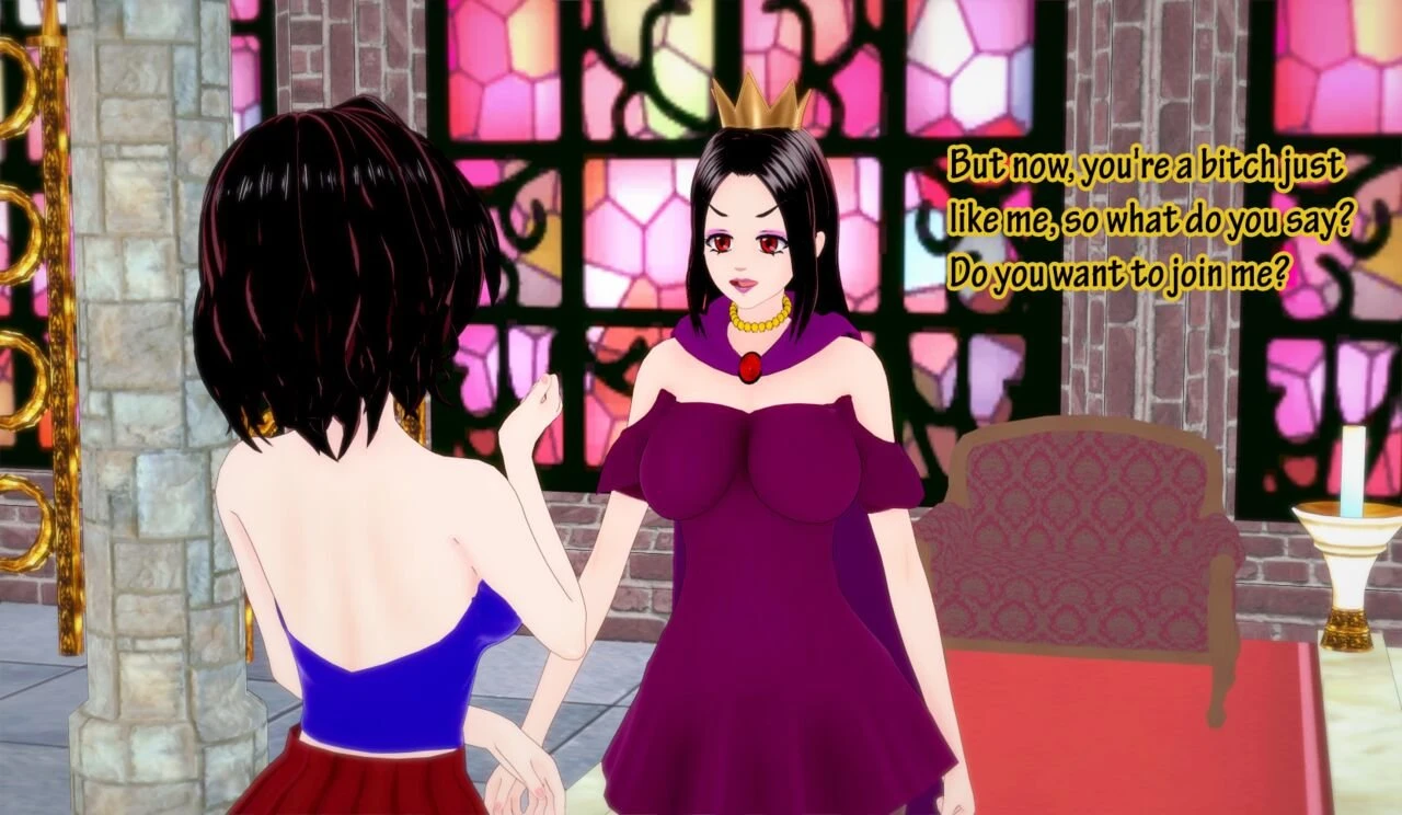 Evil princesses: Snowblack porn comic picture 60