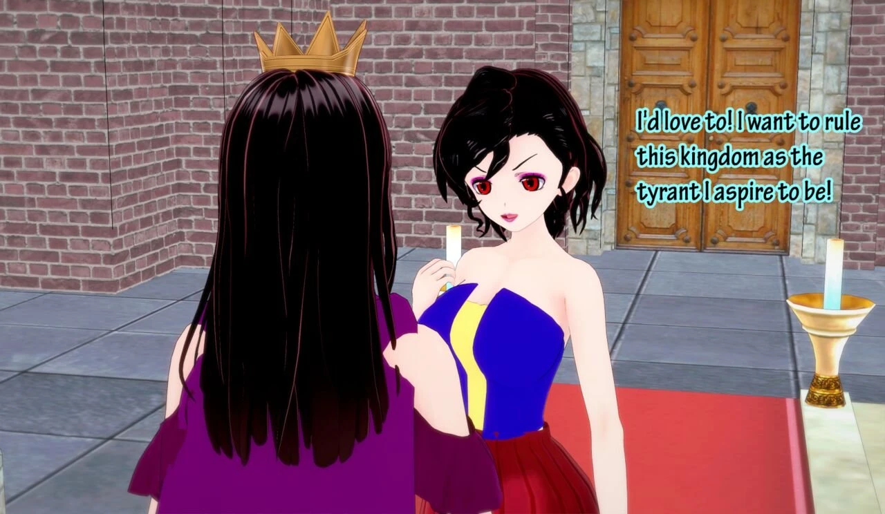 Evil princesses: Snowblack porn comic picture 61