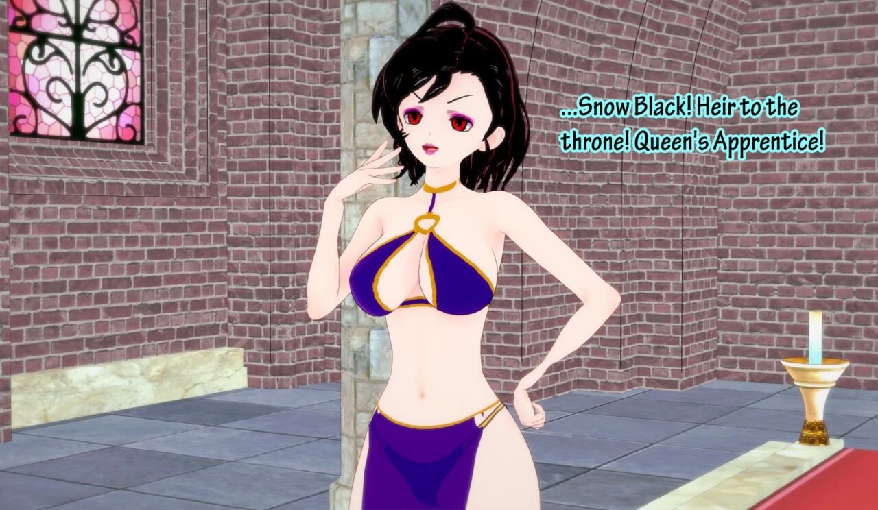 Evil princesses: Snowblack porn comic picture 78