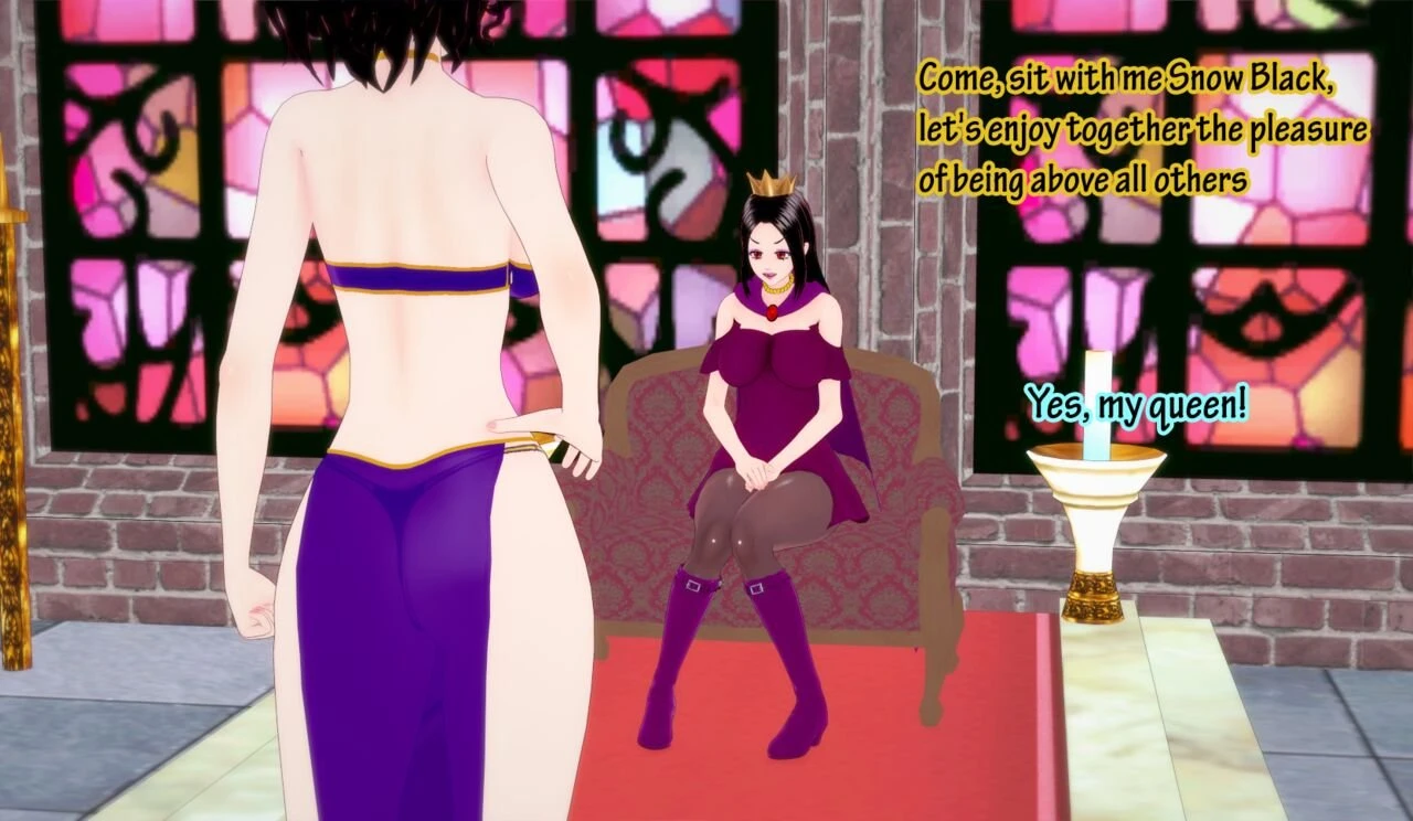 Evil princesses: Snowblack porn comic picture 82