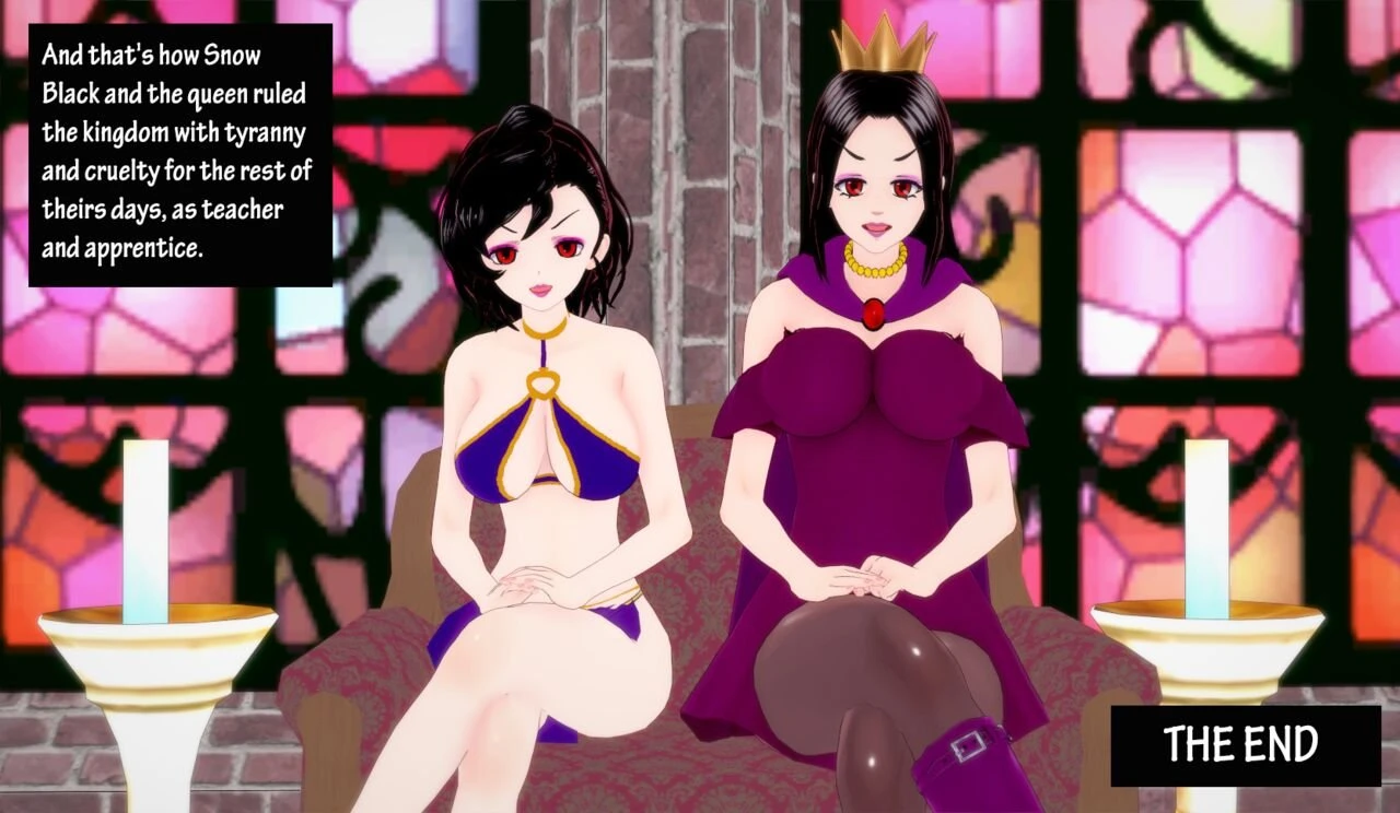 Evil princesses: Snowblack porn comic picture 83