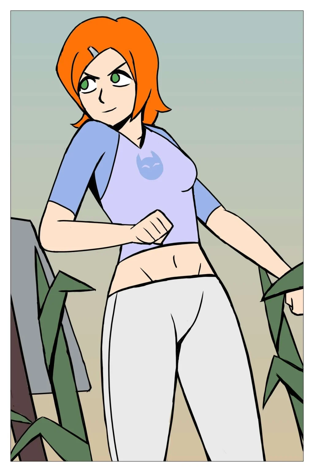 Exciting Halloween porn comic picture 1