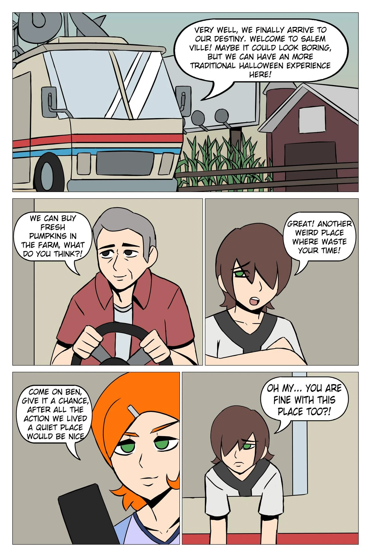 Exciting Halloween porn comic picture 2