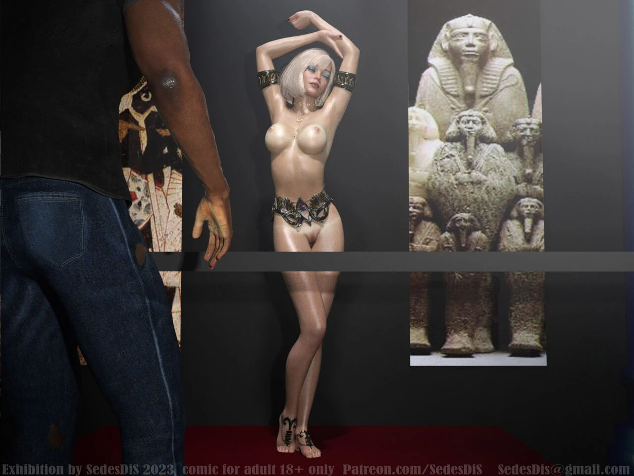 Exhibition porn comic picture 102