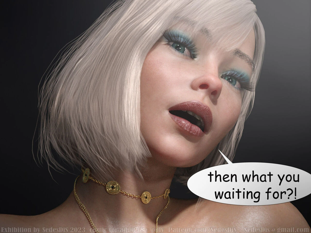 Exhibition porn comic picture 110