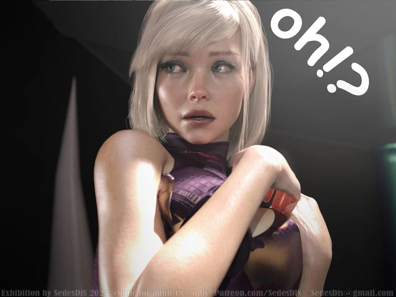 Exhibition porn comic picture 17