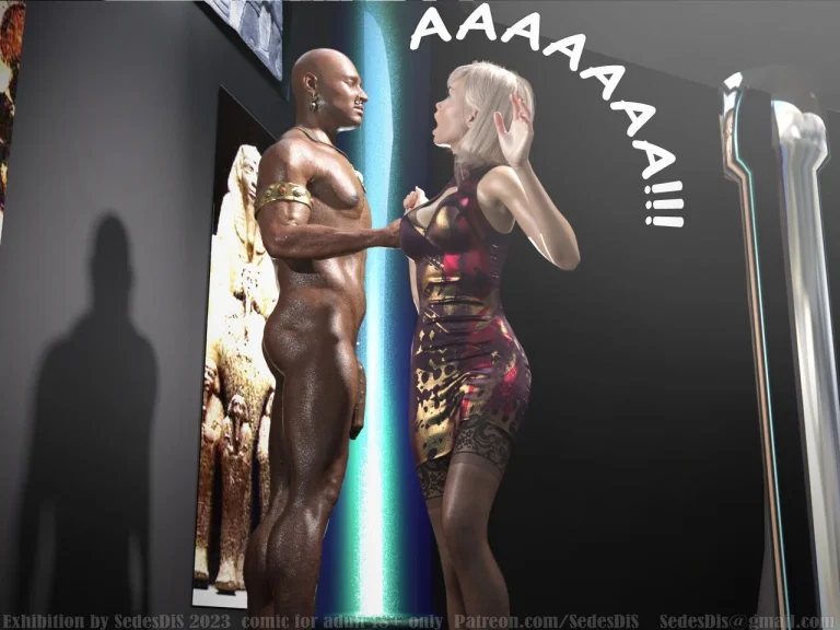 Exhibition porn comic picture 20