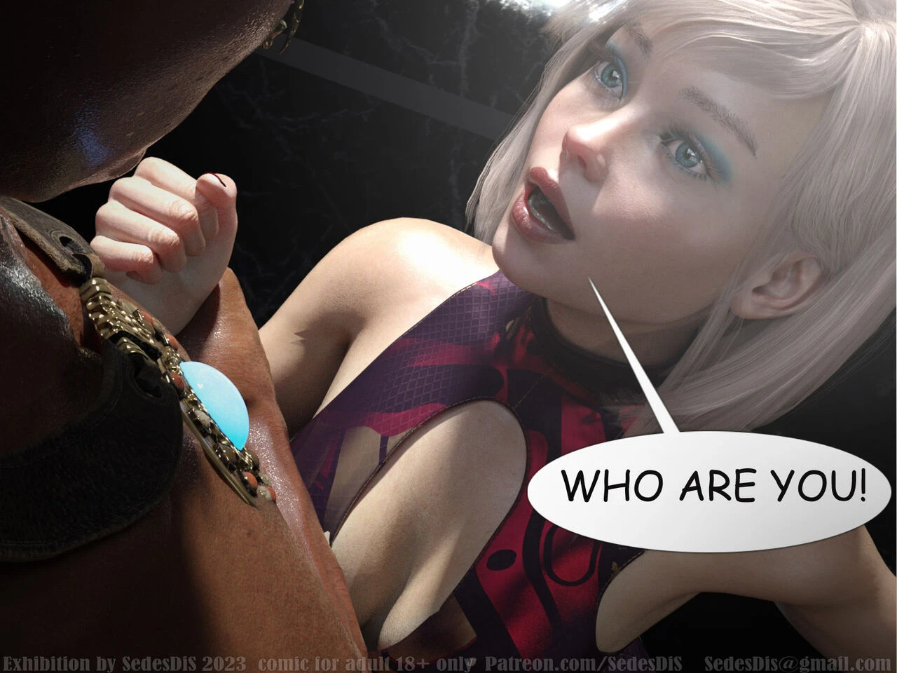 Exhibition porn comic picture 23