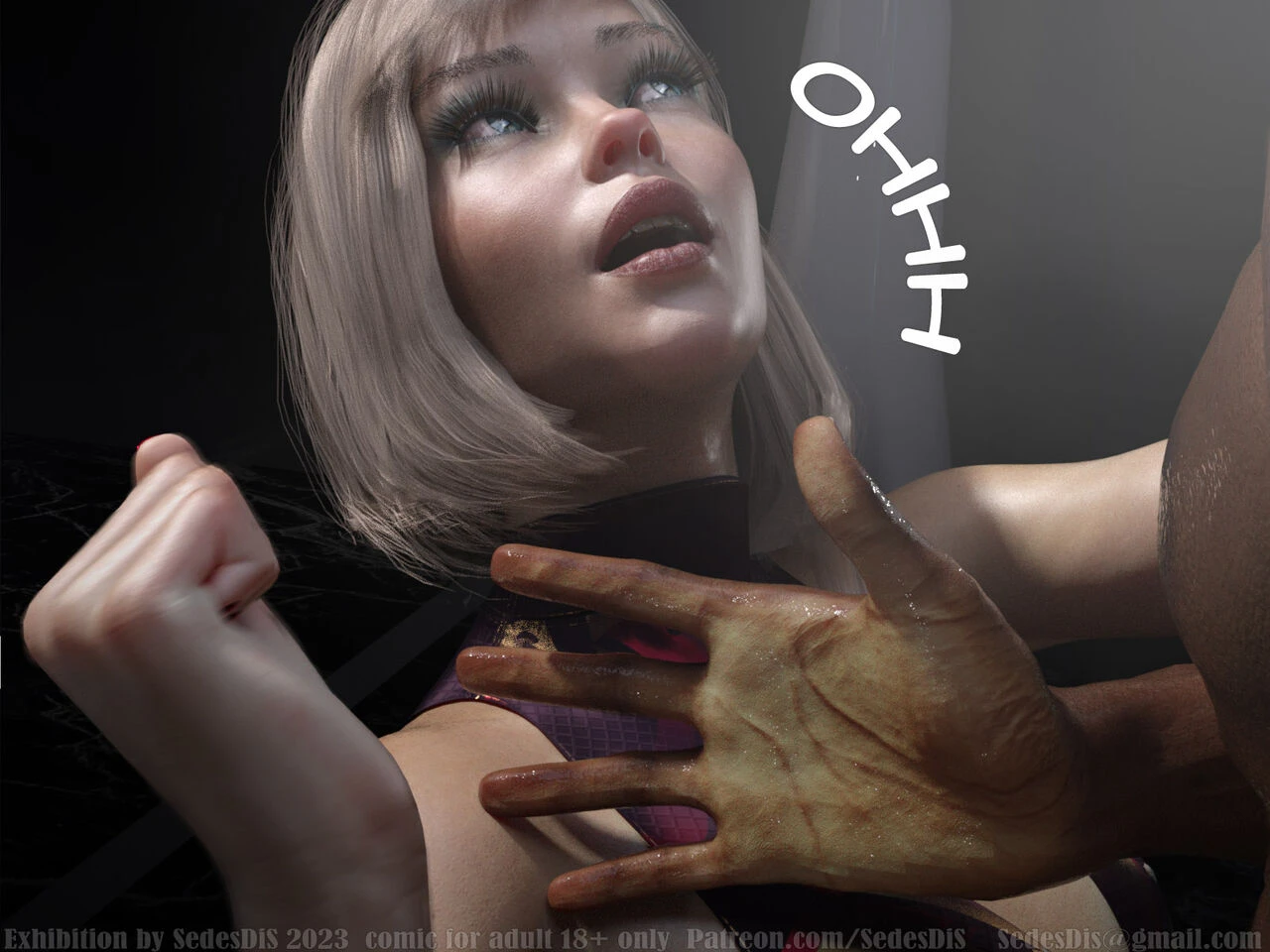 Exhibition porn comic picture 26