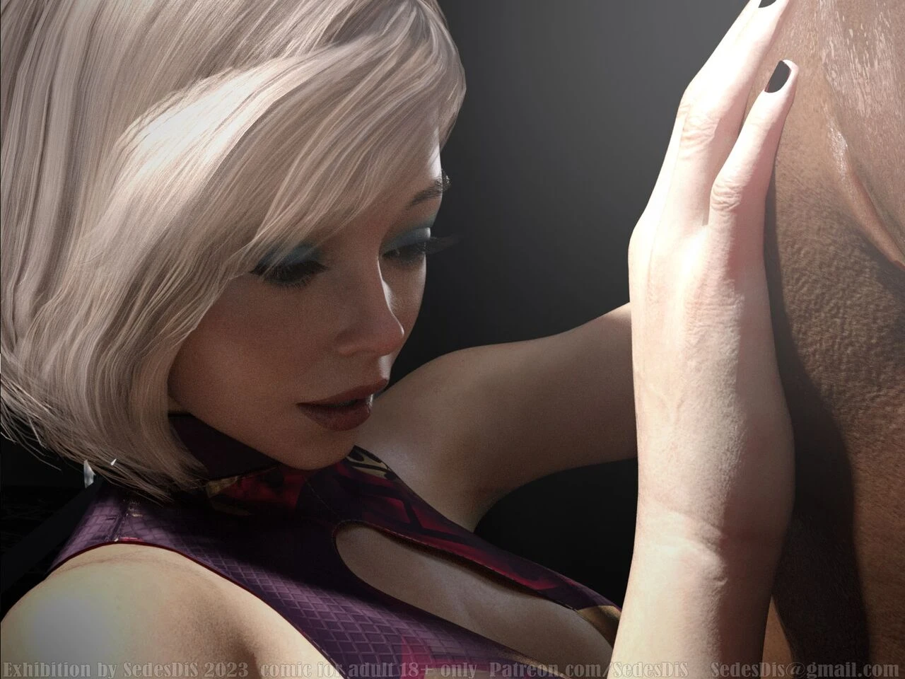 Exhibition porn comic picture 30