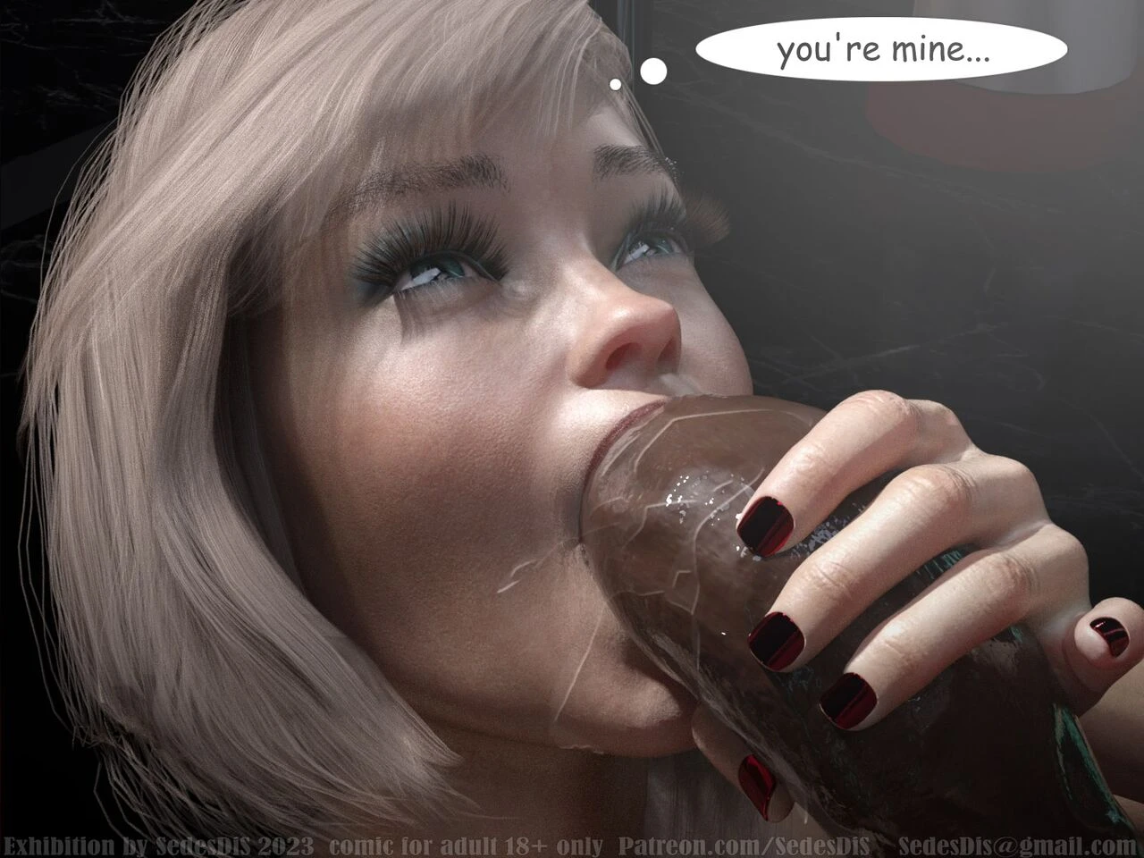 Exhibition porn comic picture 49