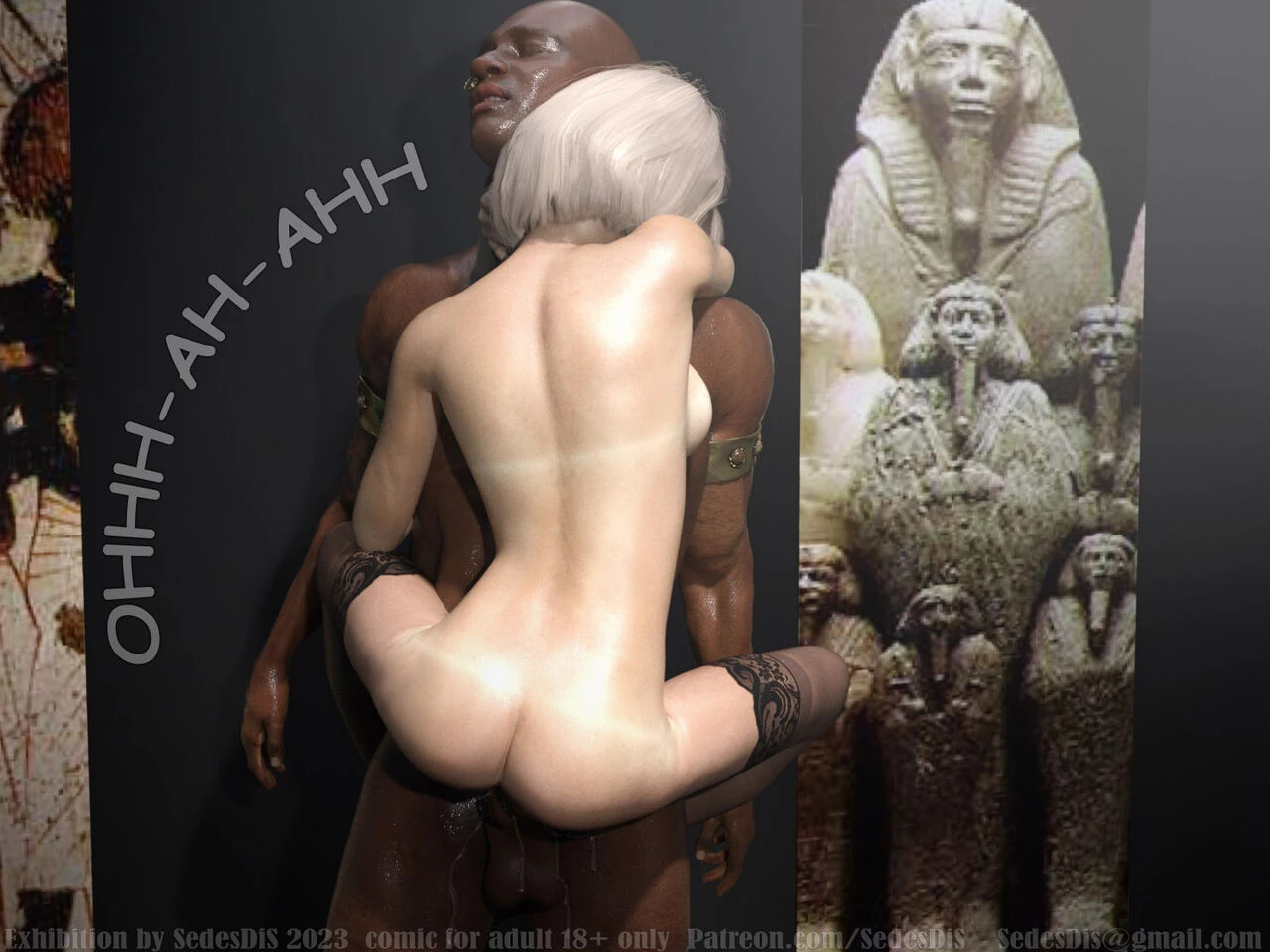 Exhibition porn comic picture 71