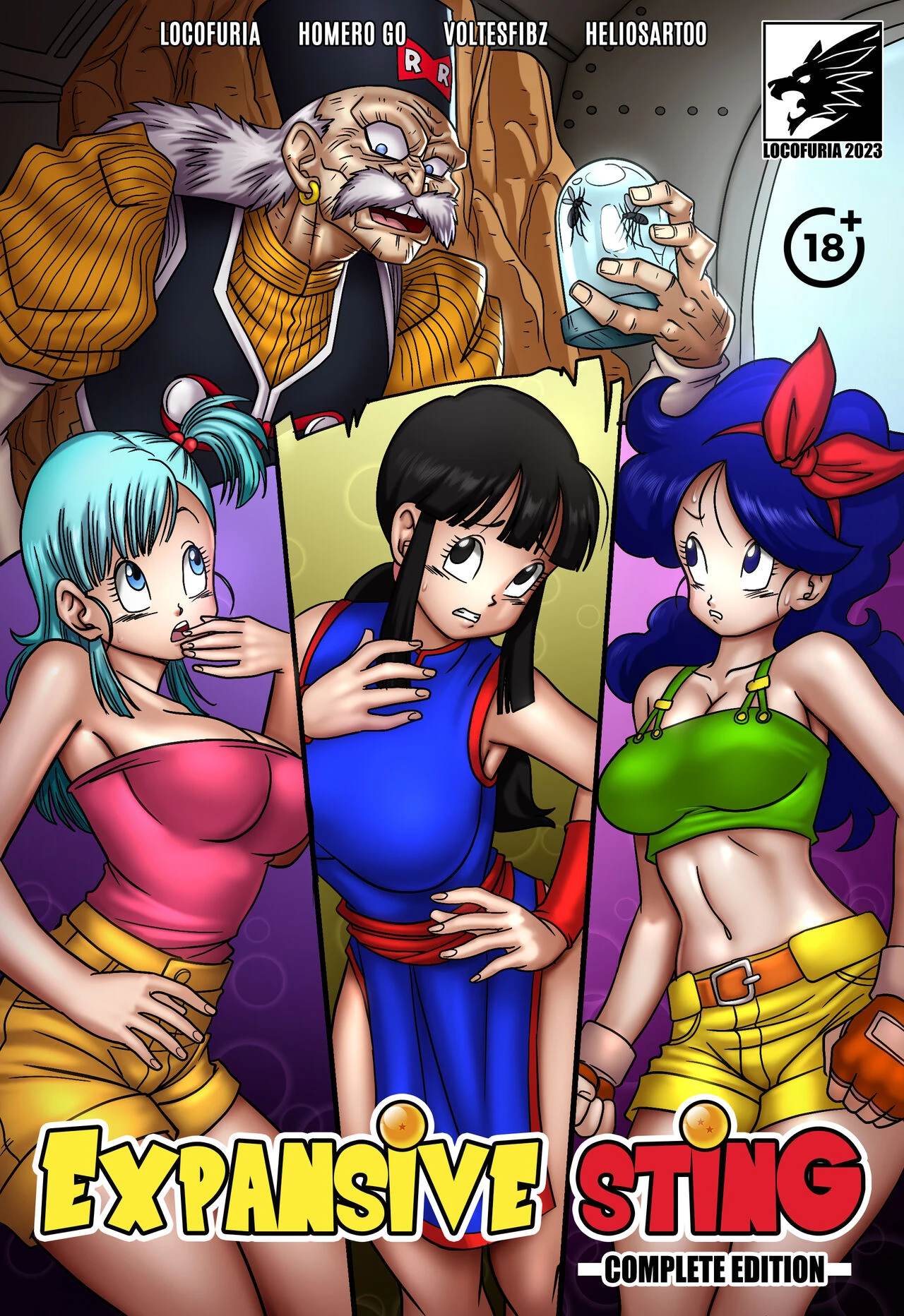 Expansive Sting porn comic picture 1