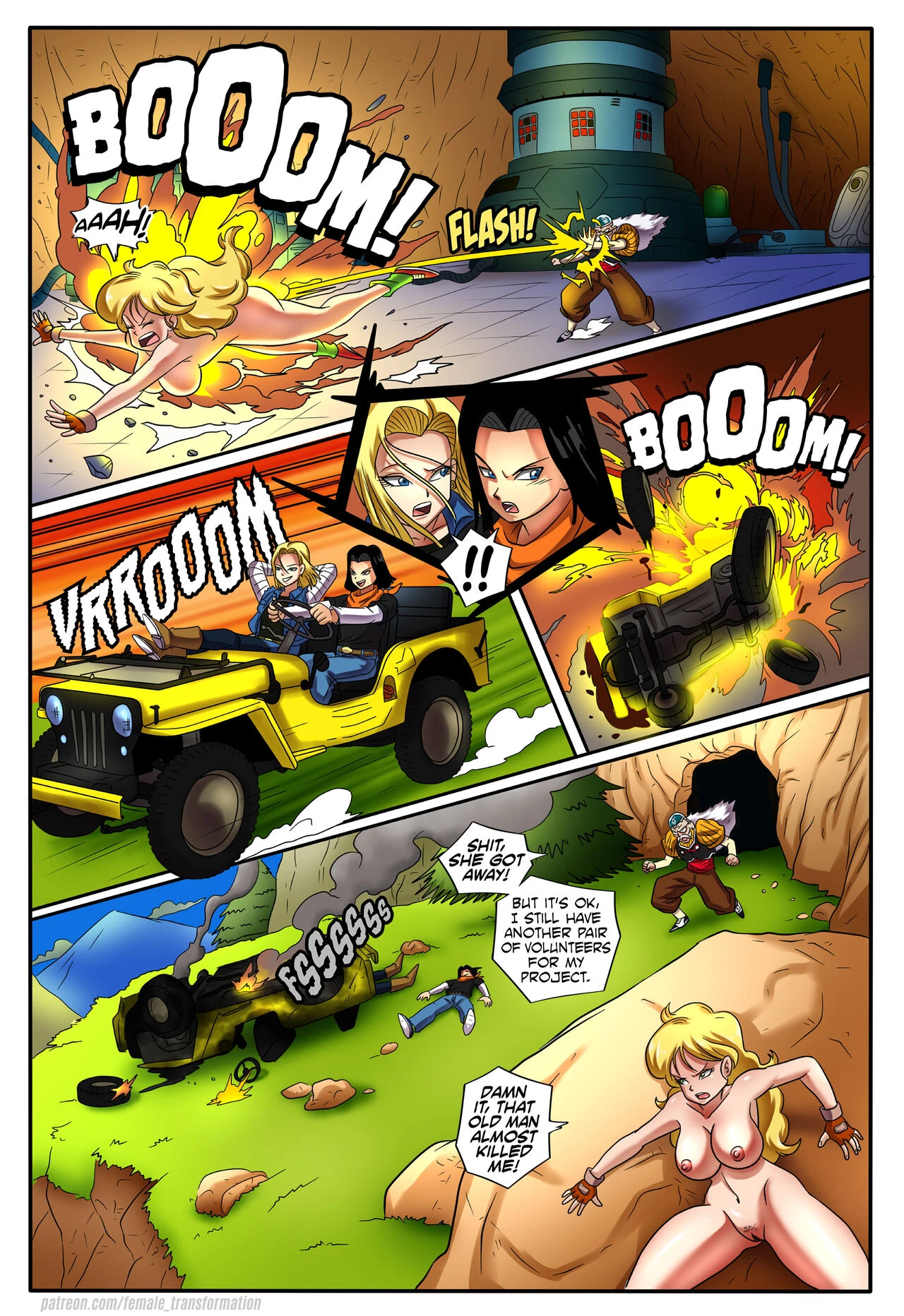 Expansive Sting porn comic picture 67