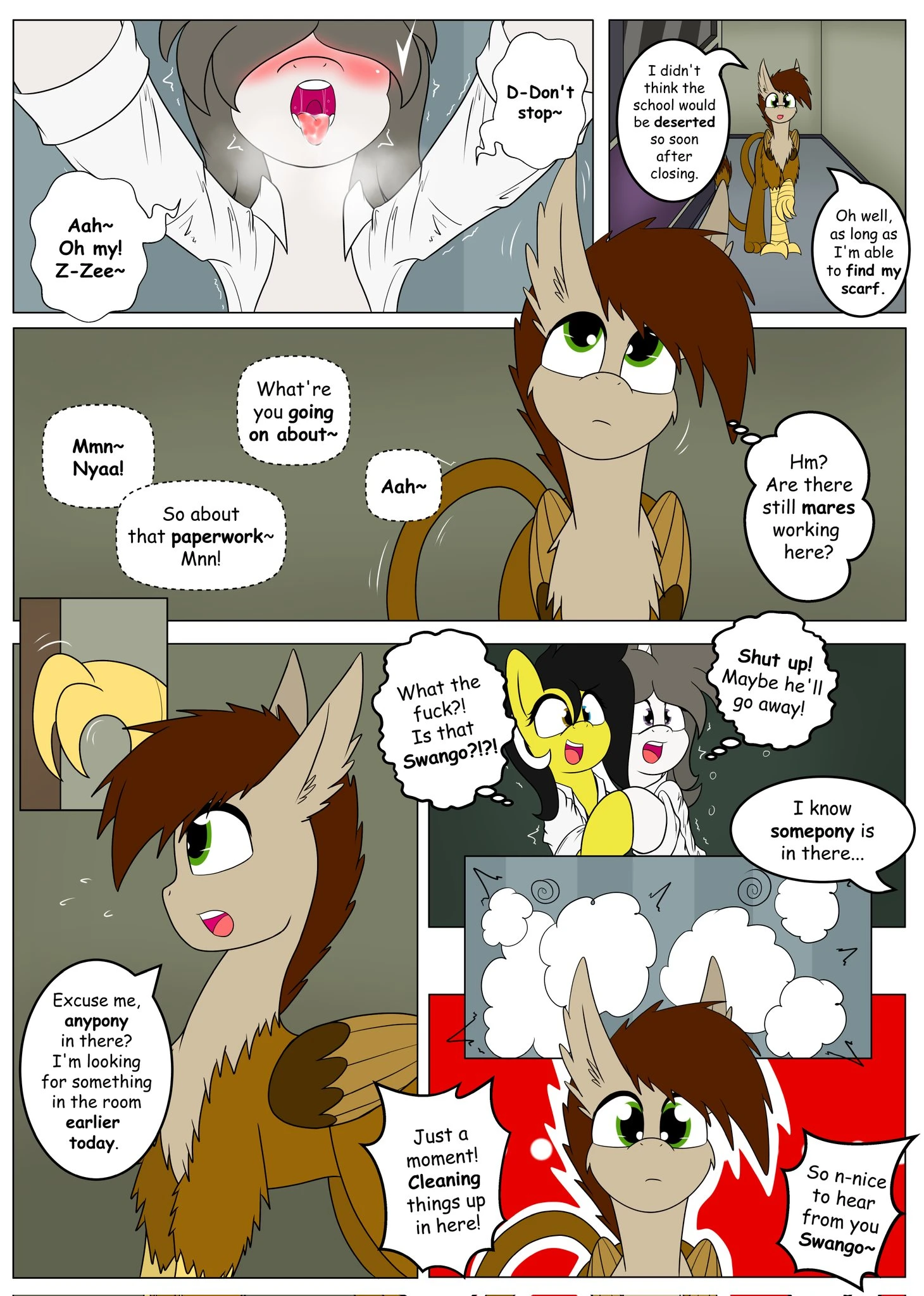 Extra Class 3 porn comic picture 8