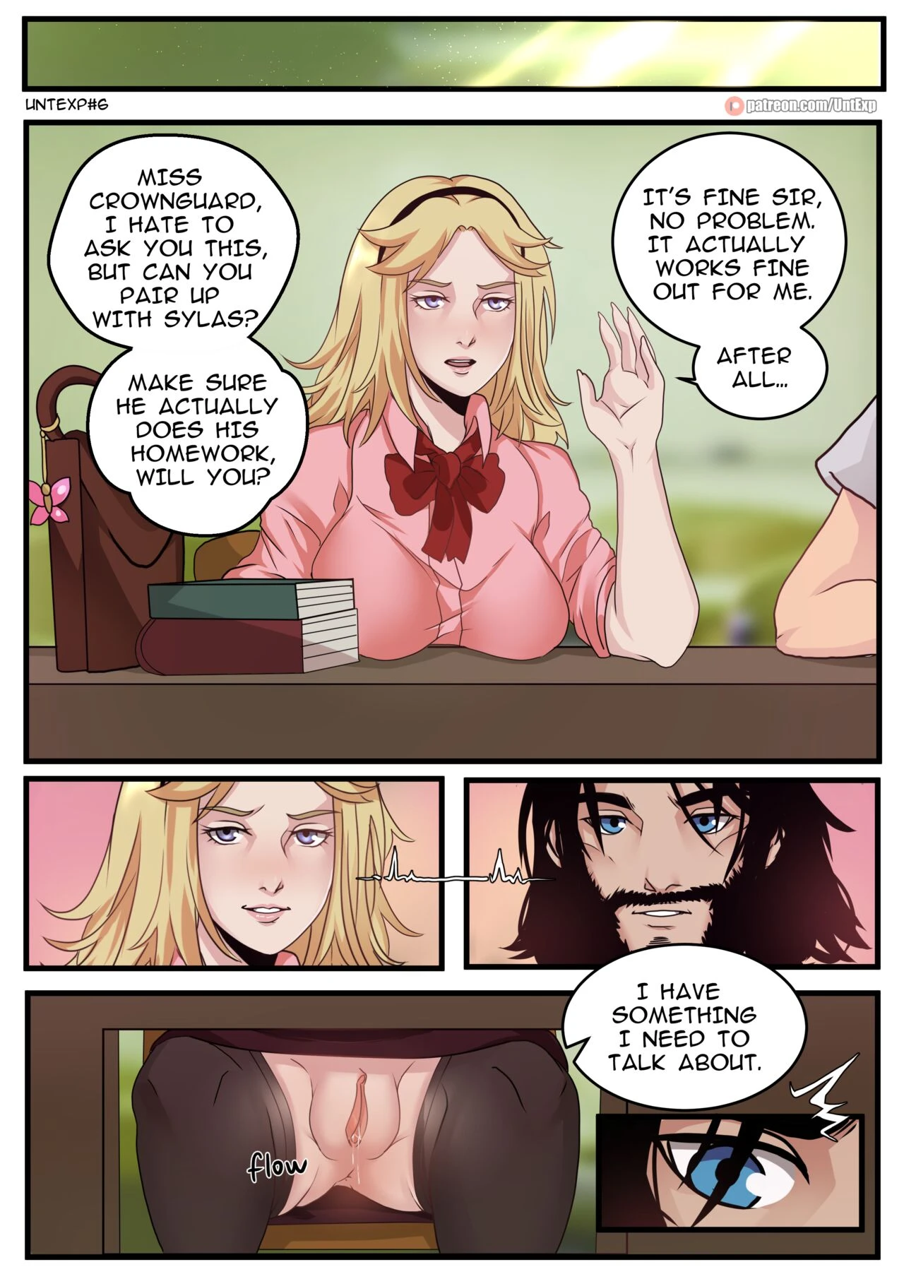 Extra Lessons porn comic picture 7