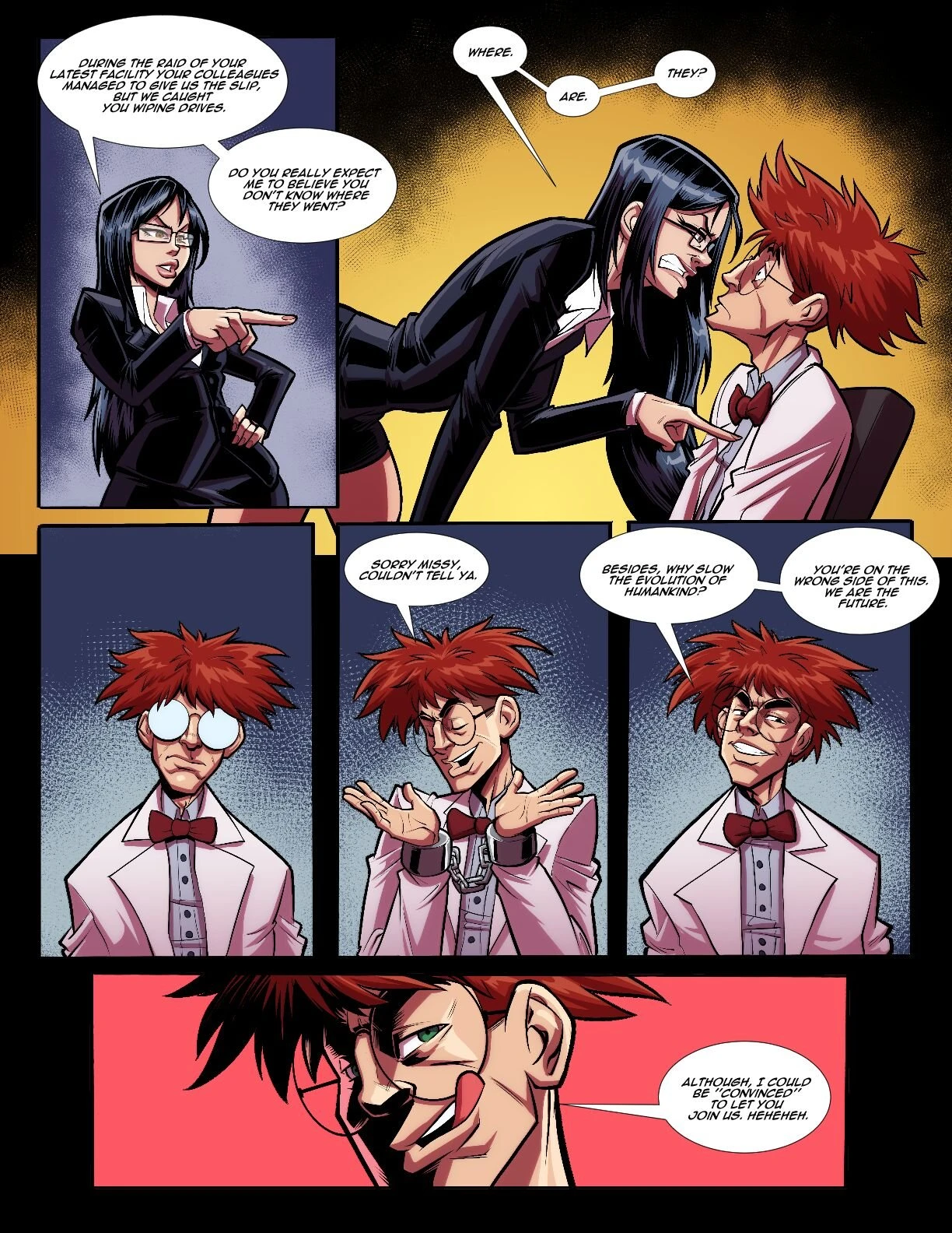 Eyline Interrogation porn comic picture 2