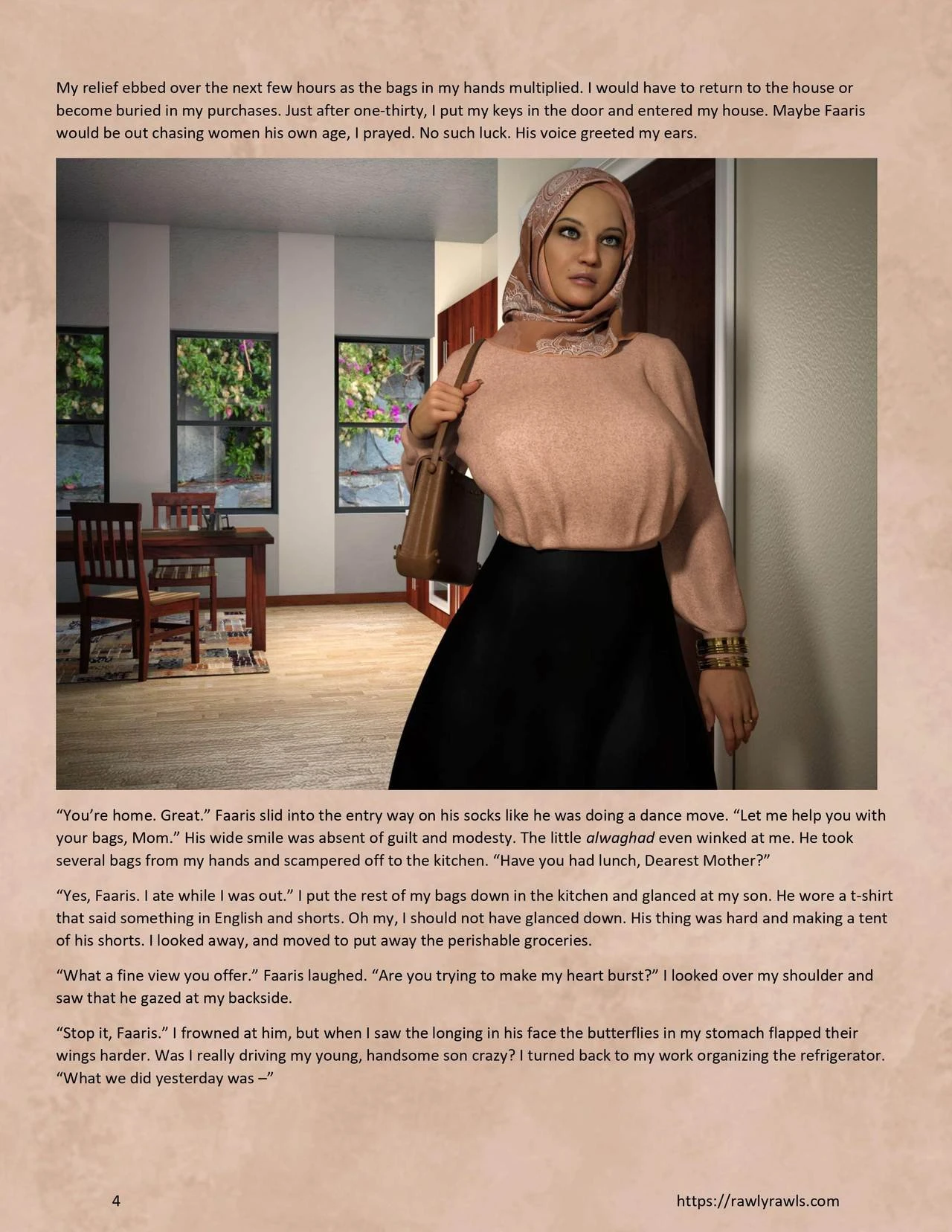 Faaris Bakir's Summer Off Chapter 1 porn comic picture 4