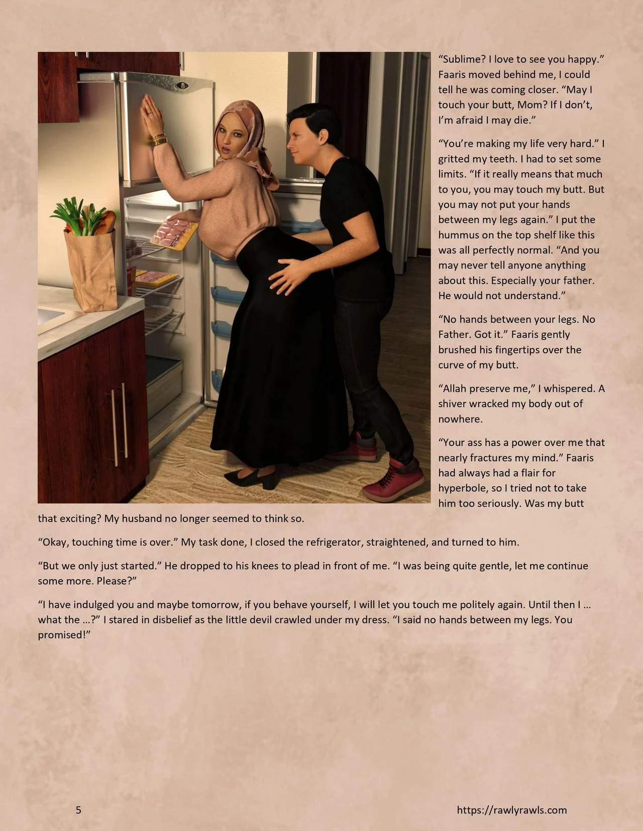 Faaris Bakir's Summer Off Chapter 1 porn comic picture 5