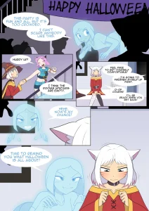 Fade Halloween porn comic picture 1