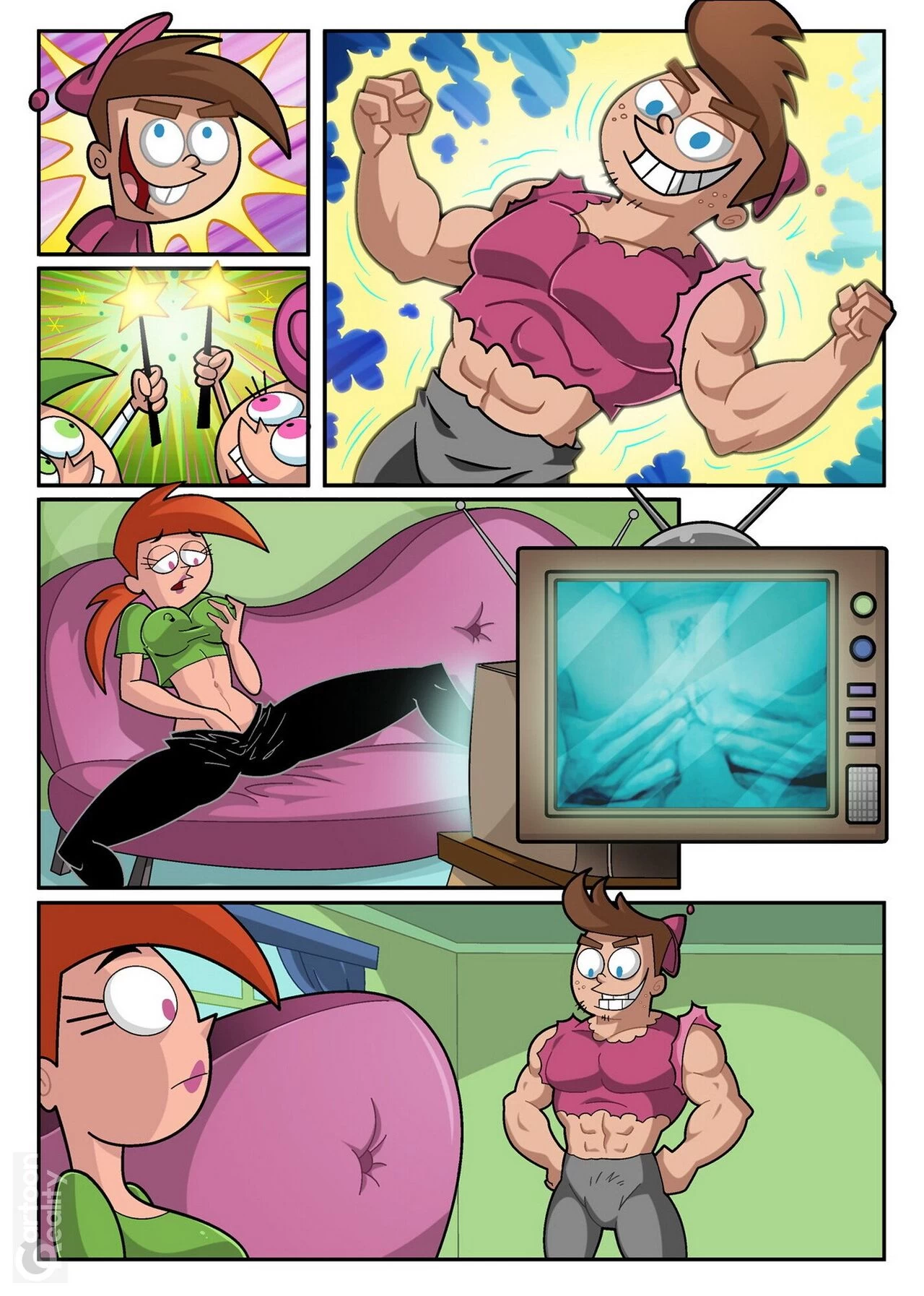 Fairly Oddparents (Cartoon Reality) porn comic picture 2