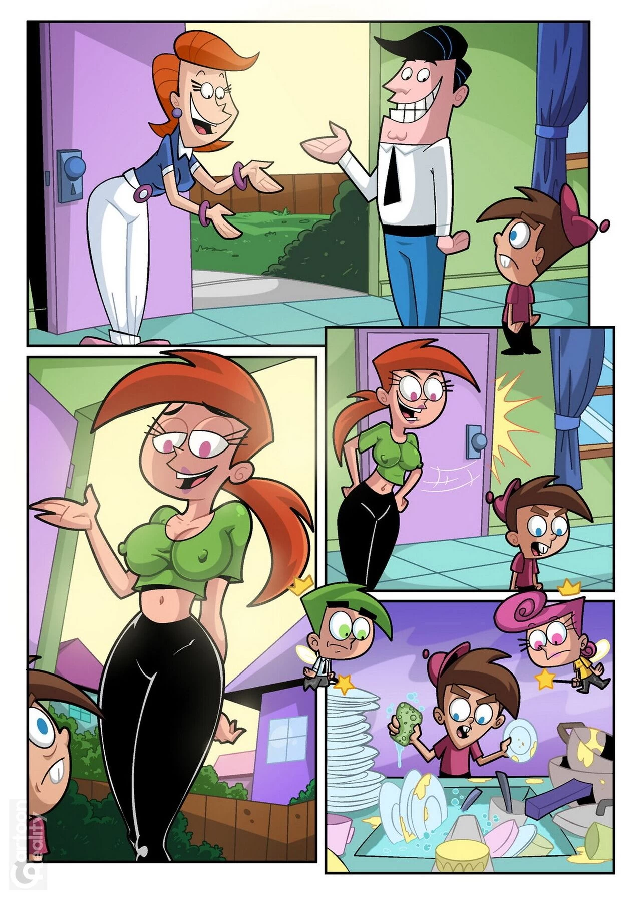 Fairly Oddparents (Cartoon Reality) porn comic picture 9