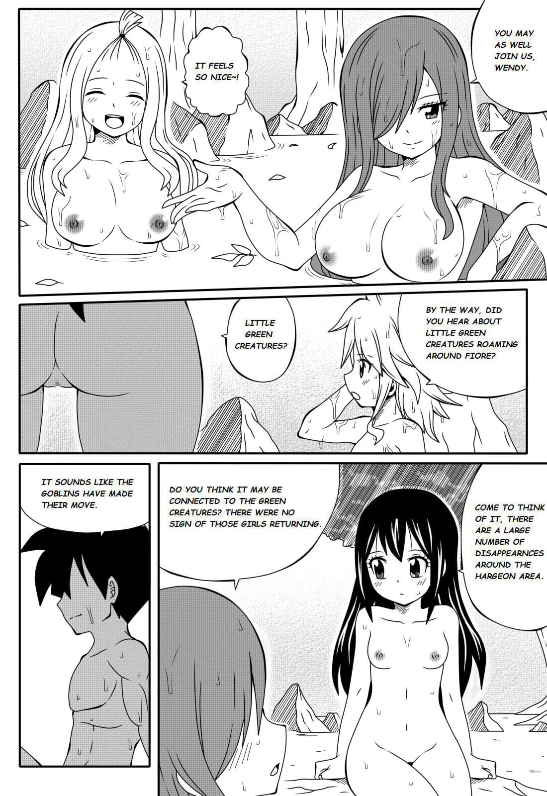 Fairy Tail H Quest 1 - Calm Before The Storm porn comic picture 4