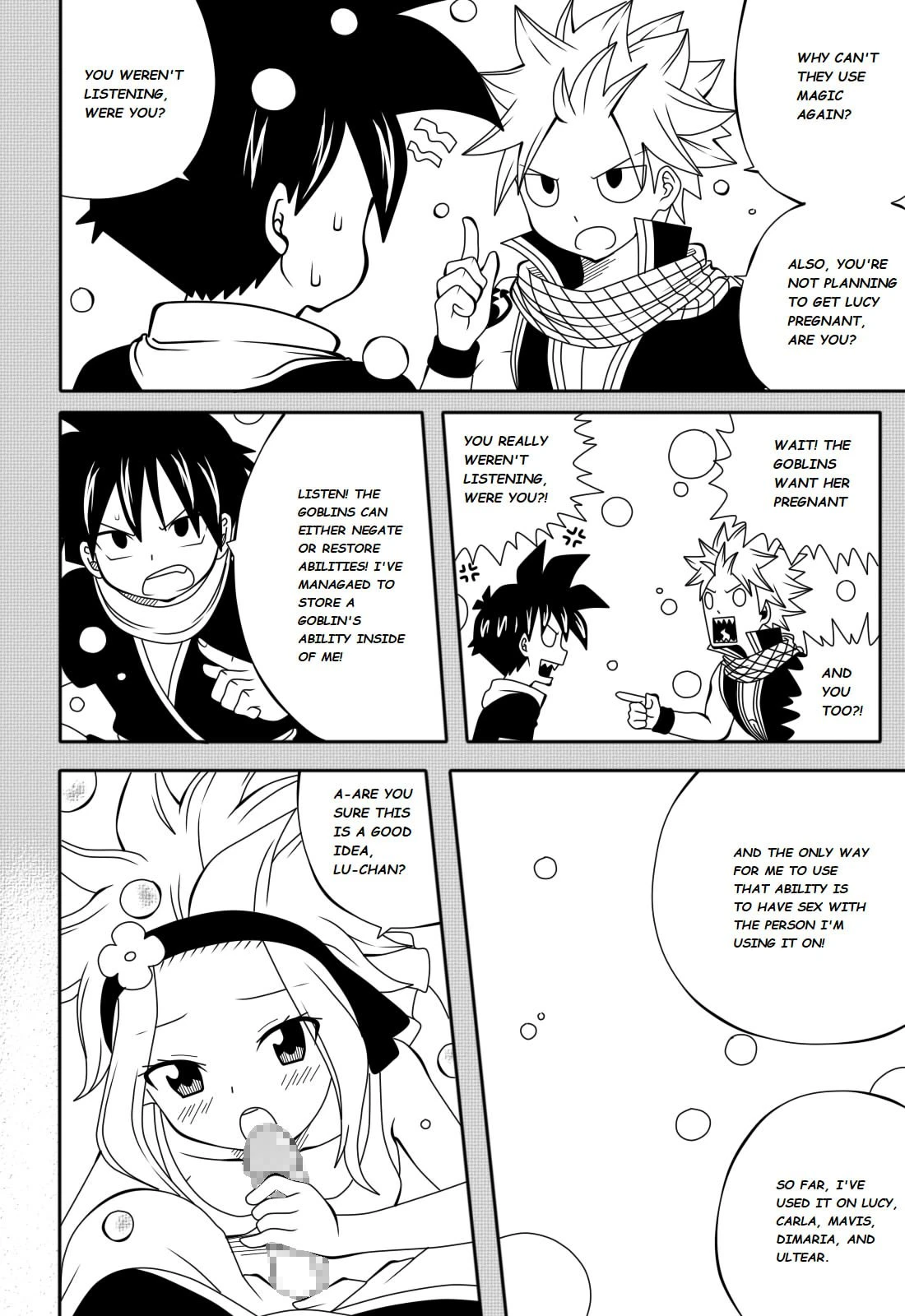 Fairy Tail H Quest 4 porn comic picture 18