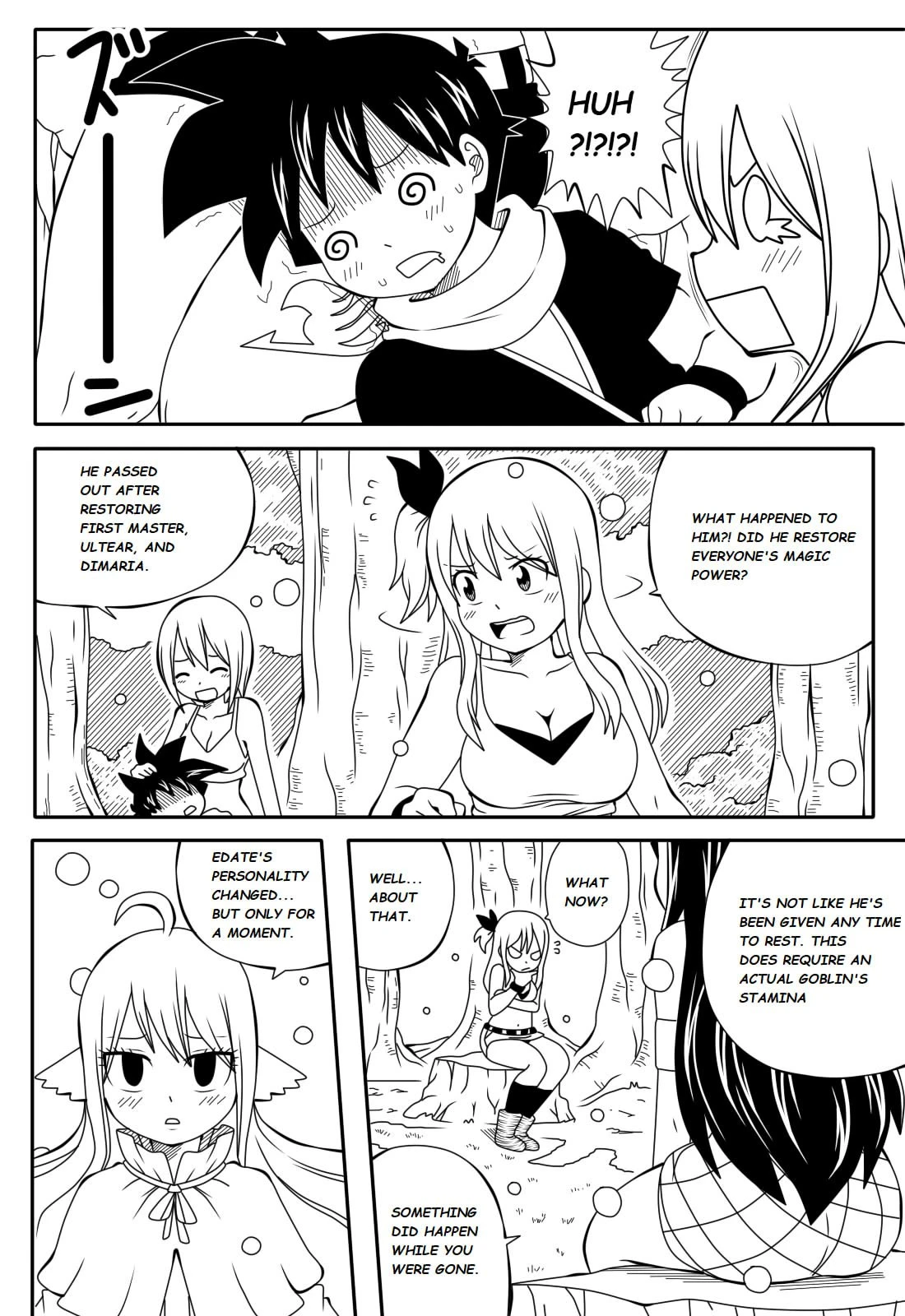 Fairy Tail H Quest 4 porn comic picture 5