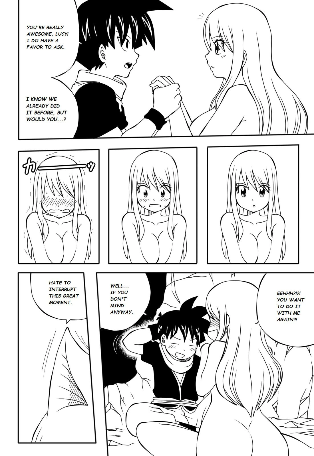 Fairy Tail H Quest 5 porn comic picture 21