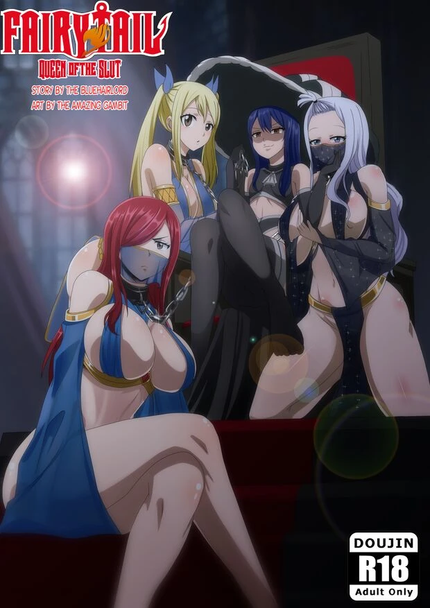 Fairy Tail -Queen Of The Slut- porn comic picture 1