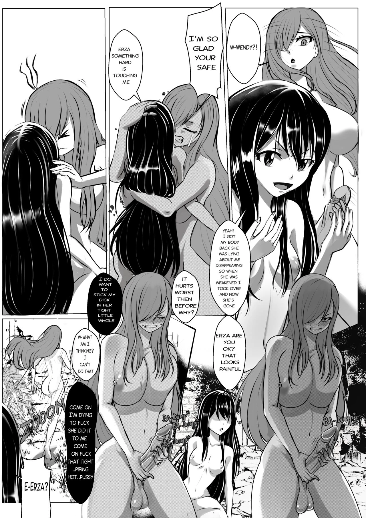 Fairy Tail -Queen Of The Slut- porn comic picture 15