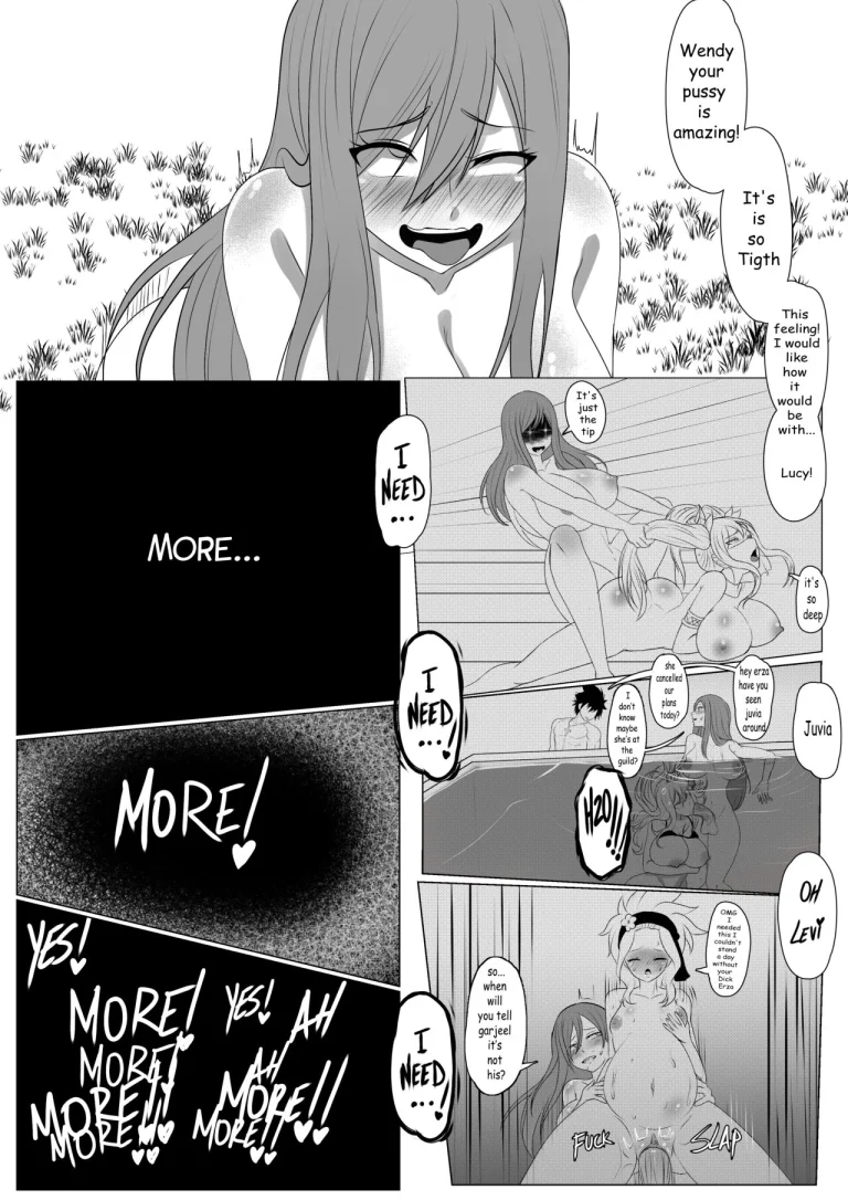 Fairy Tail -Queen Of The Slut- porn comic picture 19